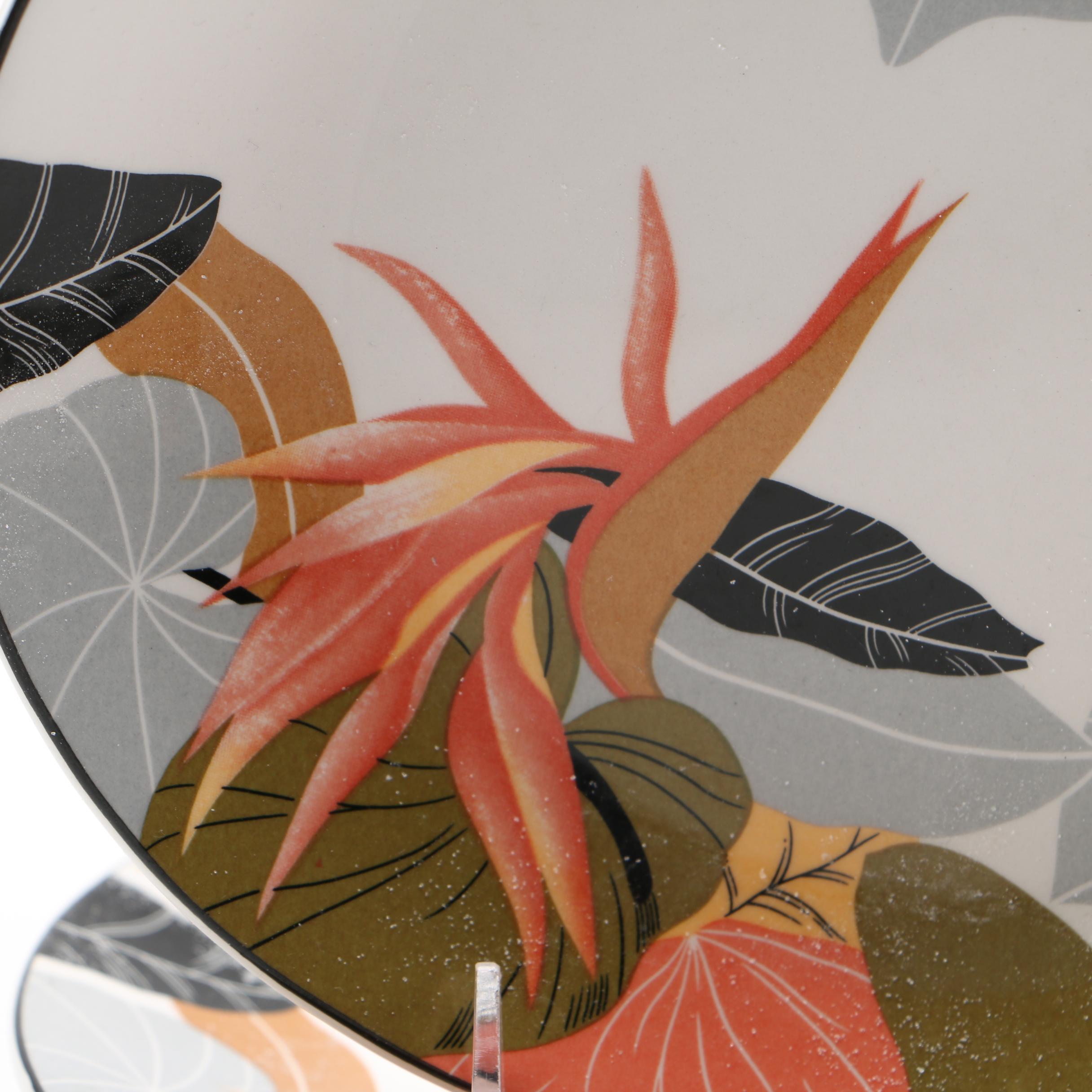 Sango "Maui" Ceramic Plates