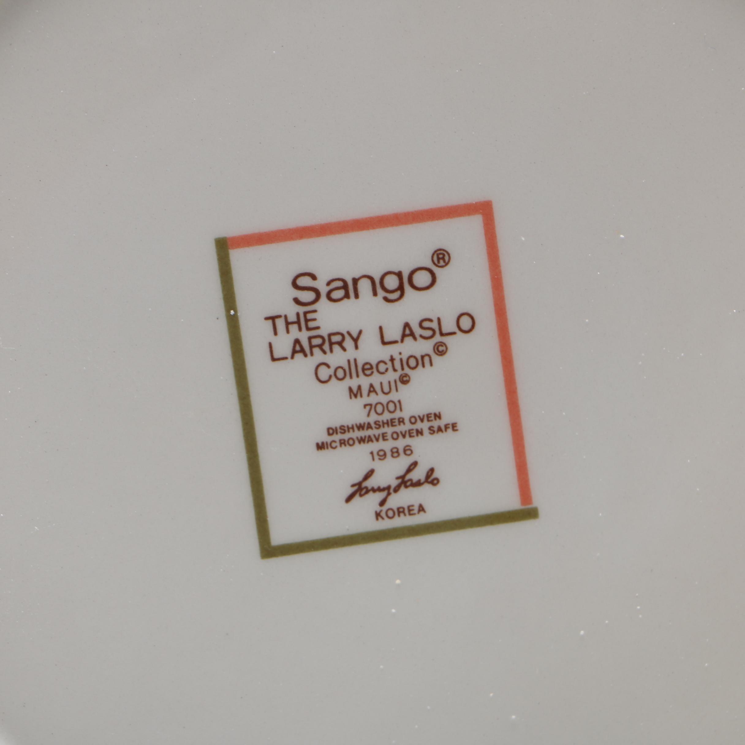 Sango "Maui" Ceramic Plates