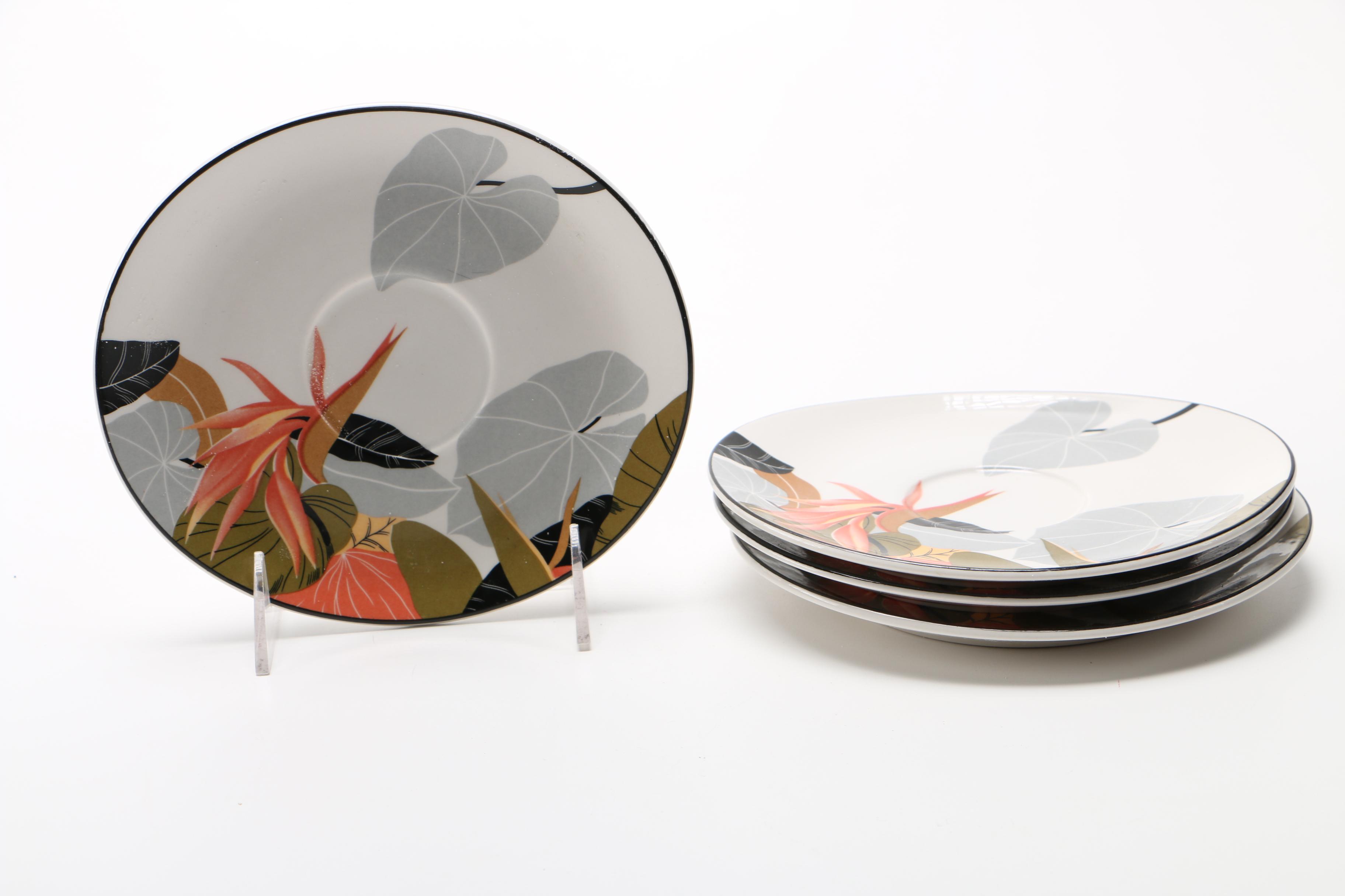 Sango "Maui" Ceramic Plates