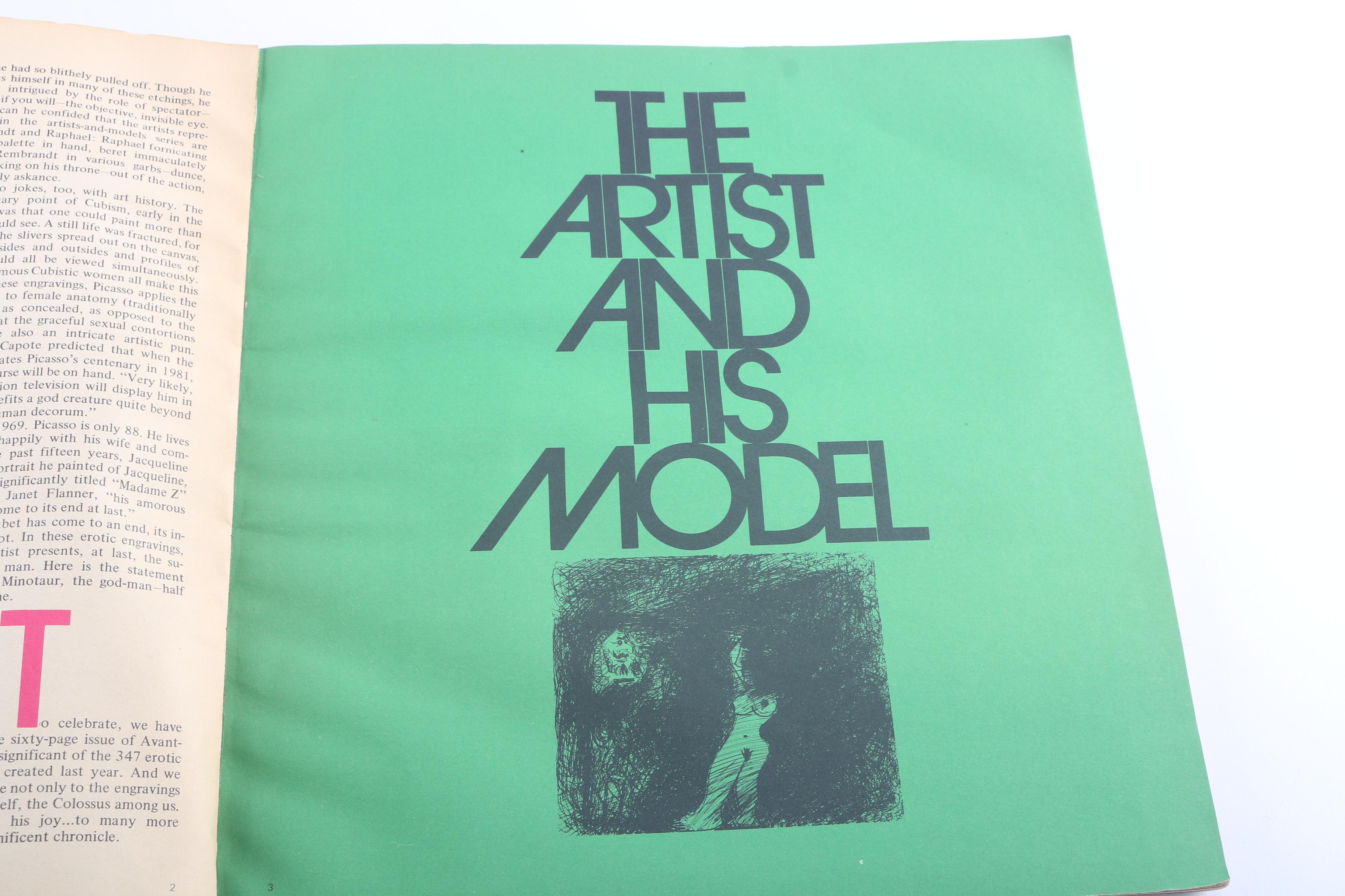"Avant-Garde: Picasso's Erotic Gravures" and "The Art of the French Book"
