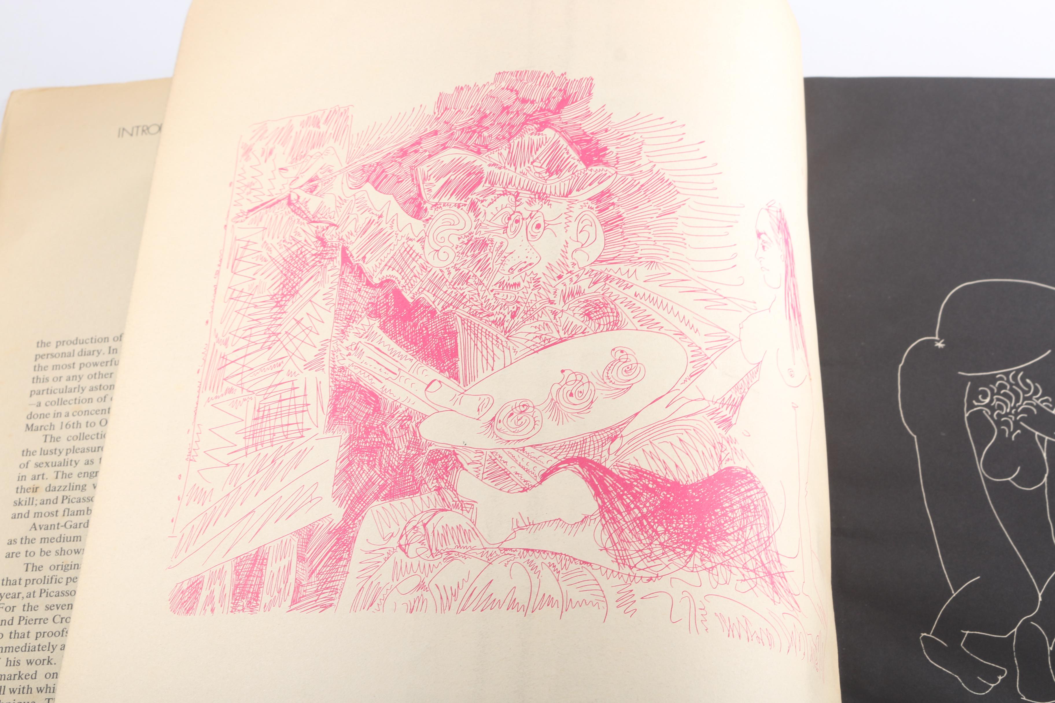 "Avant-Garde: Picasso's Erotic Gravures" and "The Art of the French Book"