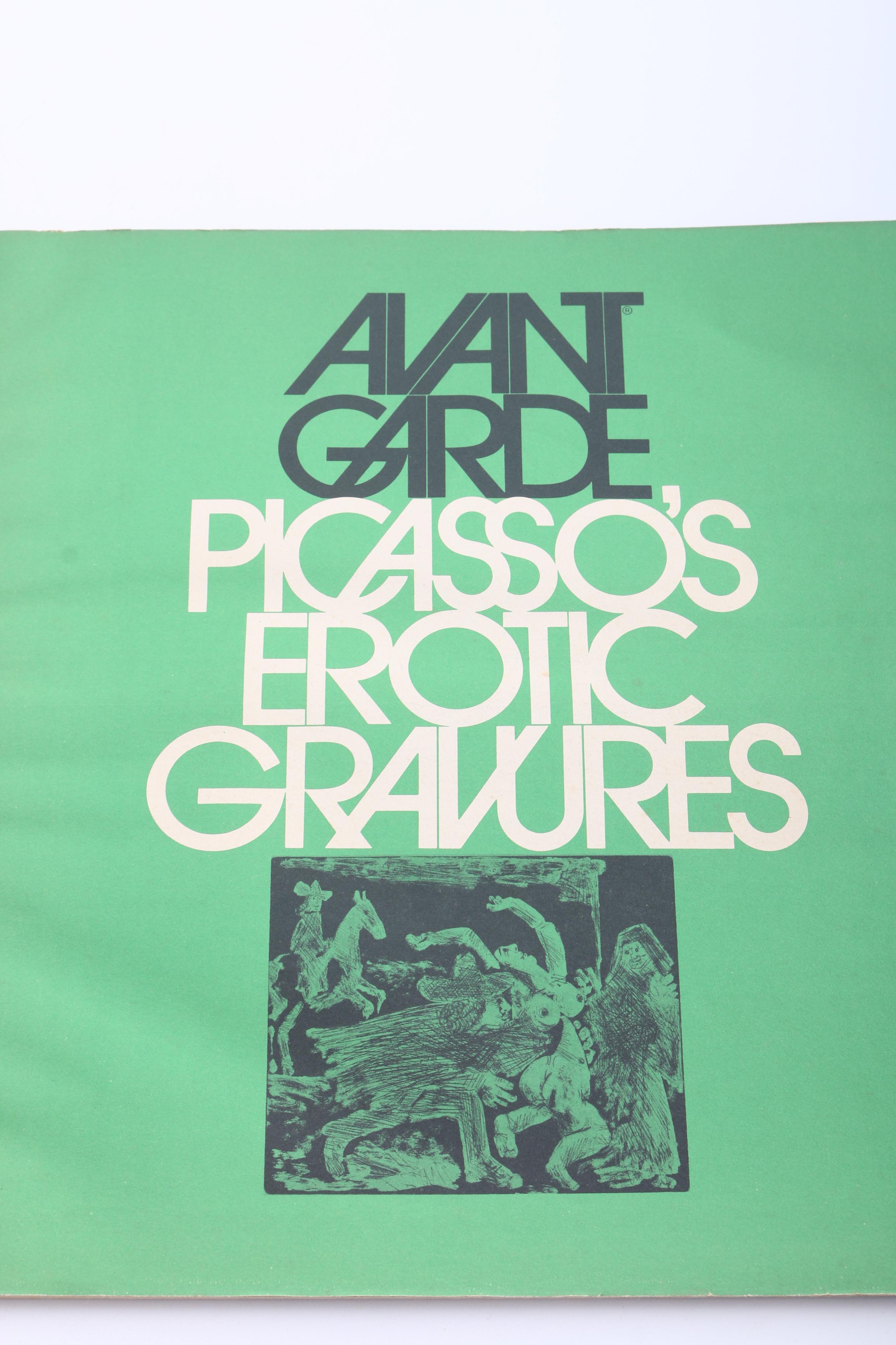 "Avant-Garde: Picasso's Erotic Gravures" and "The Art of the French Book"