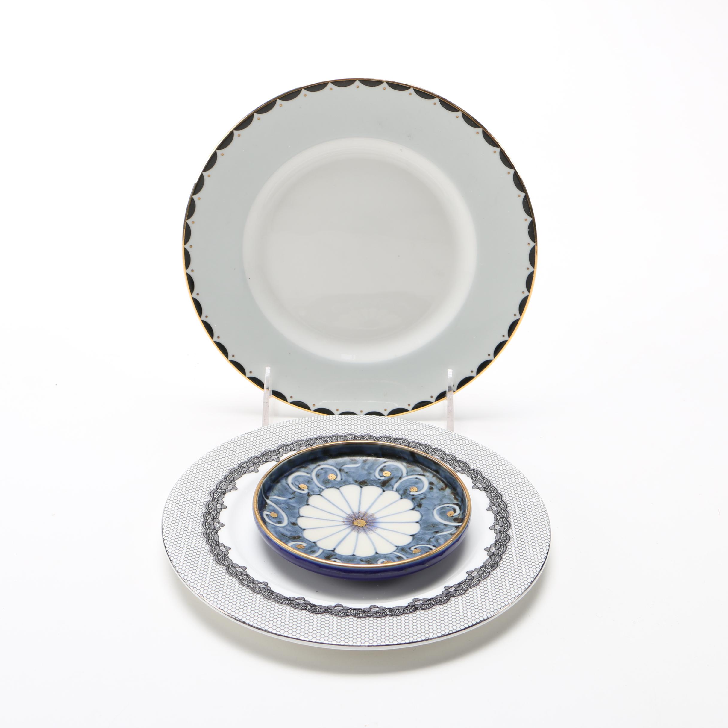 Bone China and Ceramic Plates Including Wedgwood