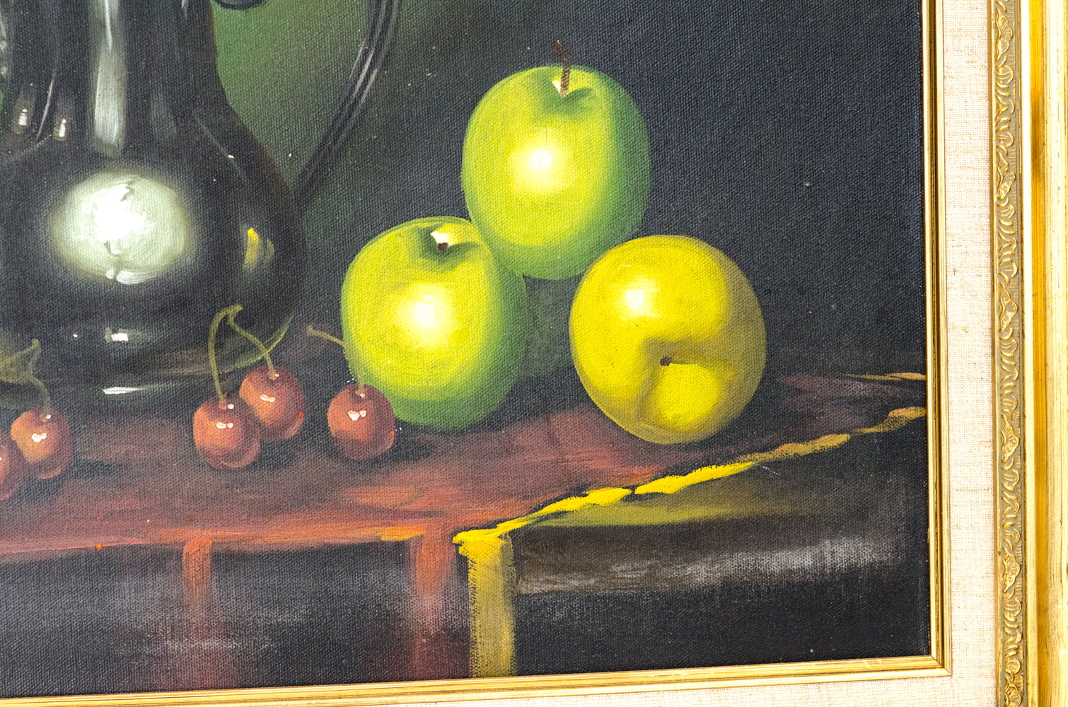 Anthony Franzia Oil Painting on Canvas of Still Life