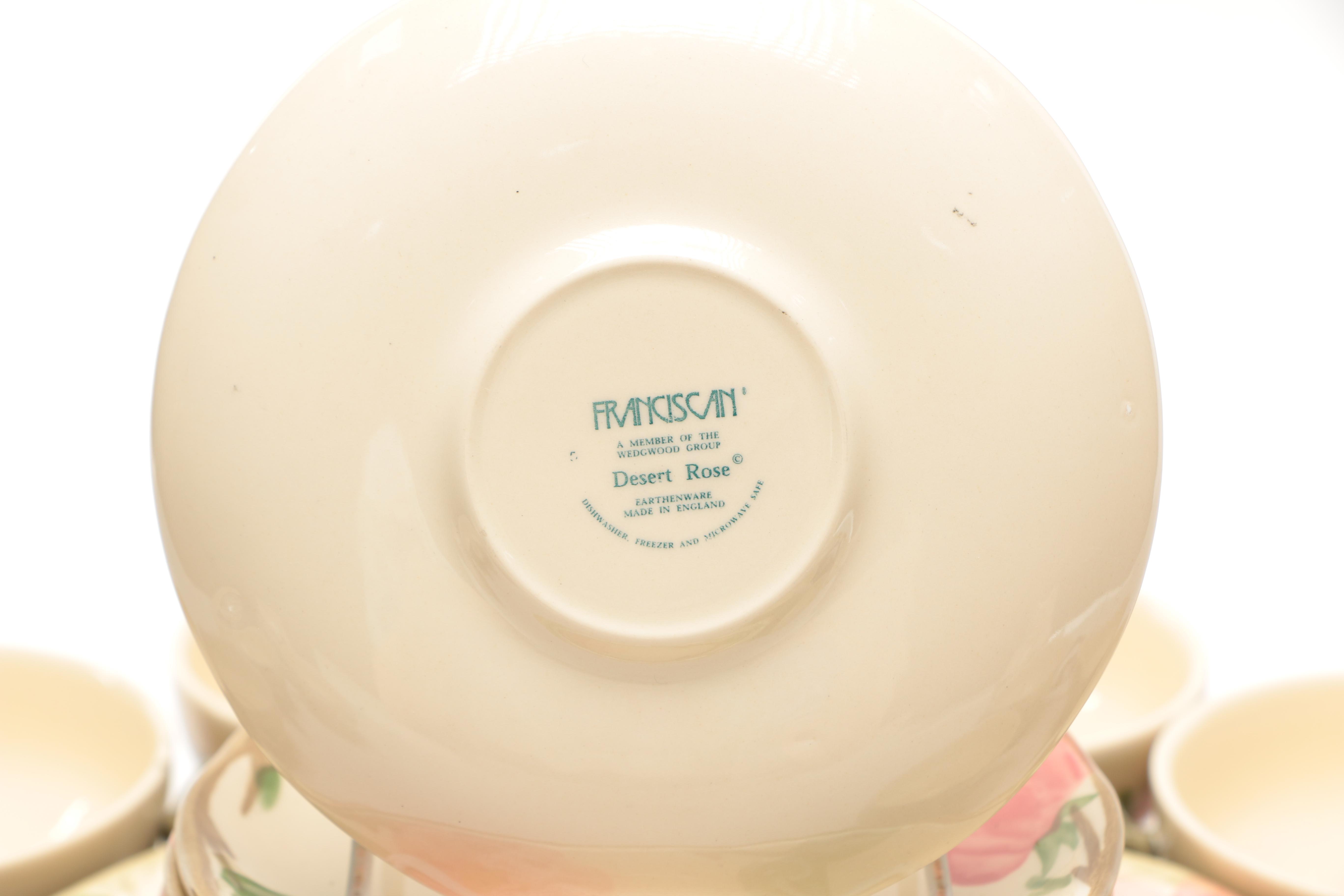 Franciscan "Desert Rose" Tableware