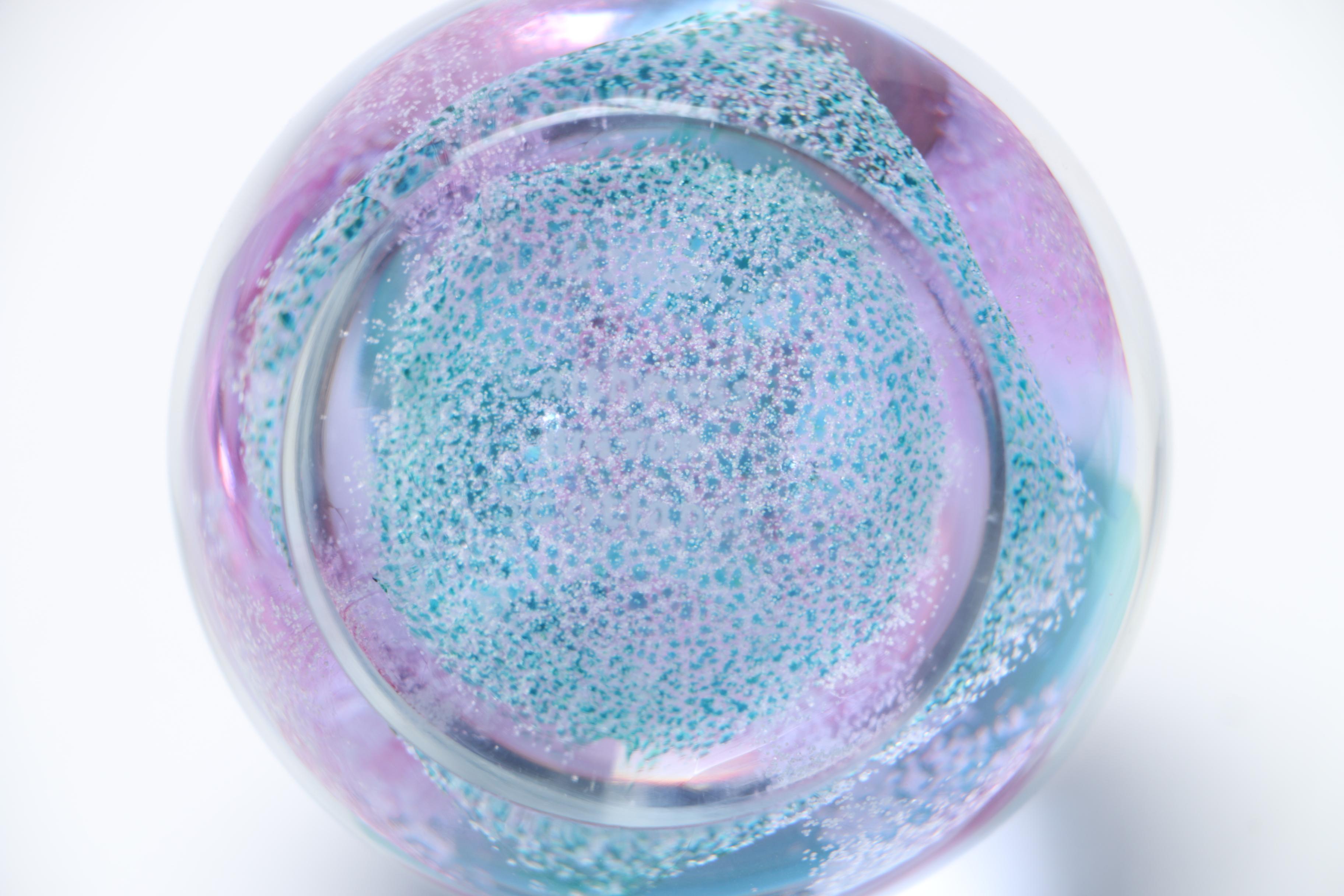 Sphere Shaped Decorative Glass Paperweights