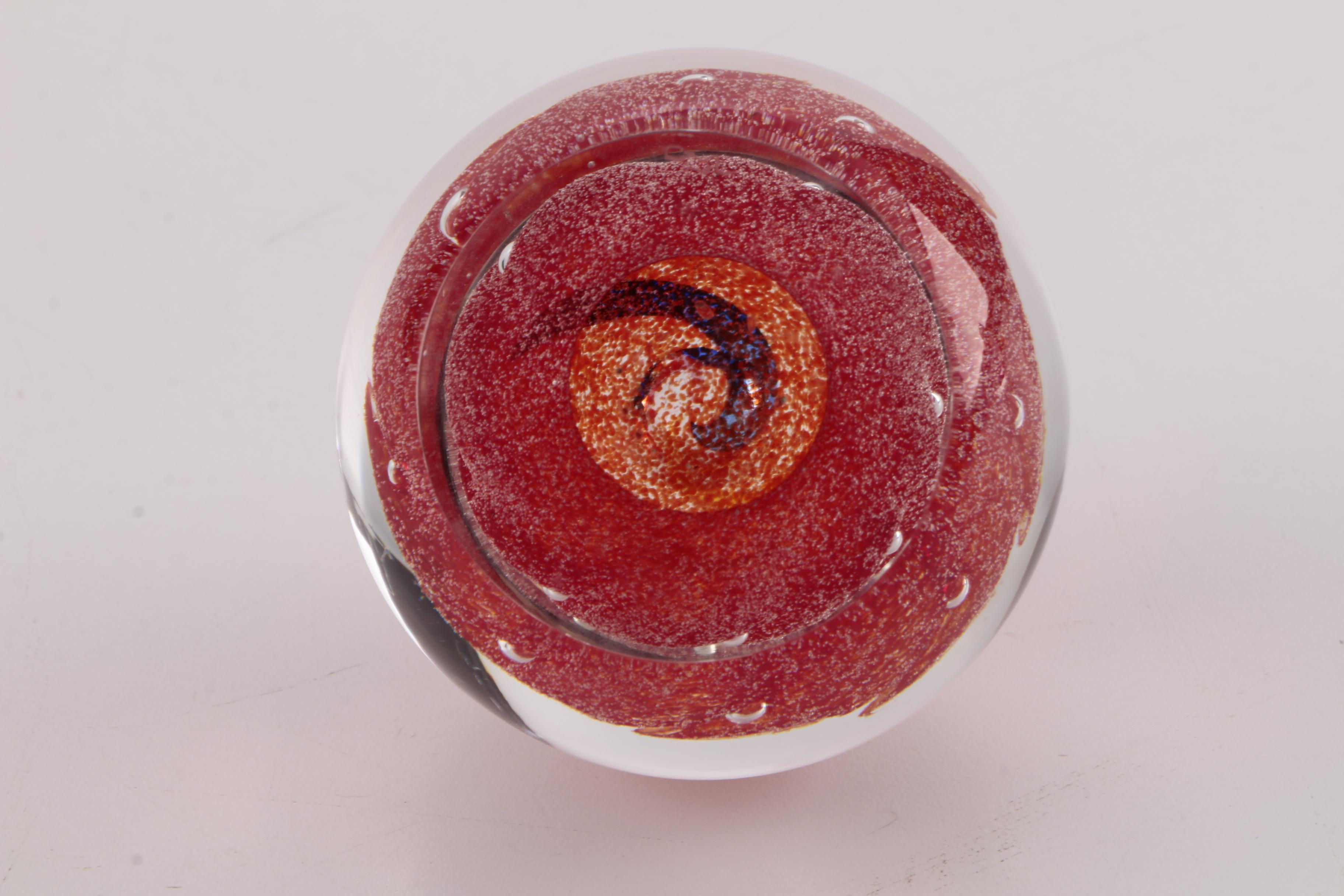 Hand Blown Glass Paperweights