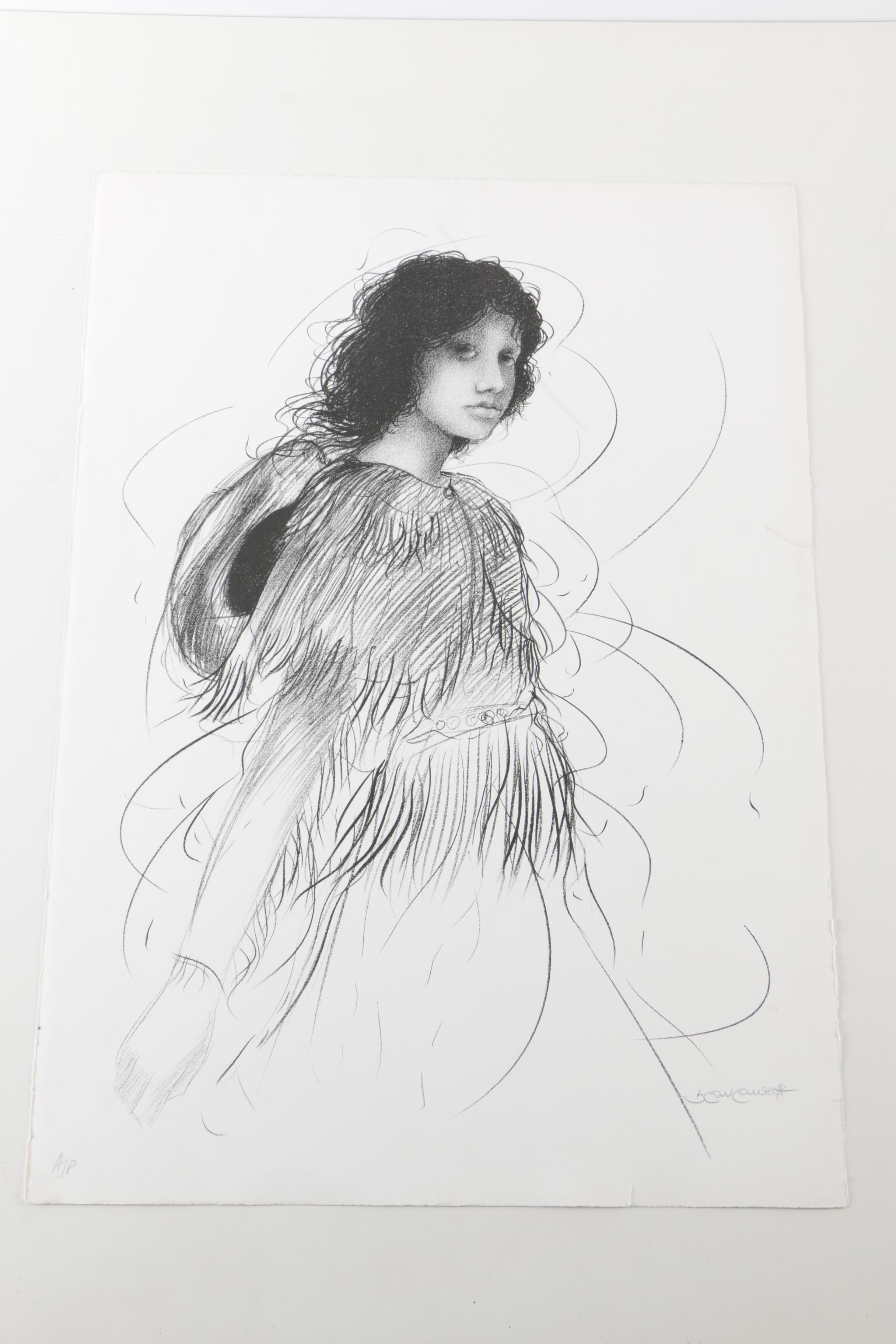 Riccardo Benvenuti Artist's Proof Lithographs on Paper