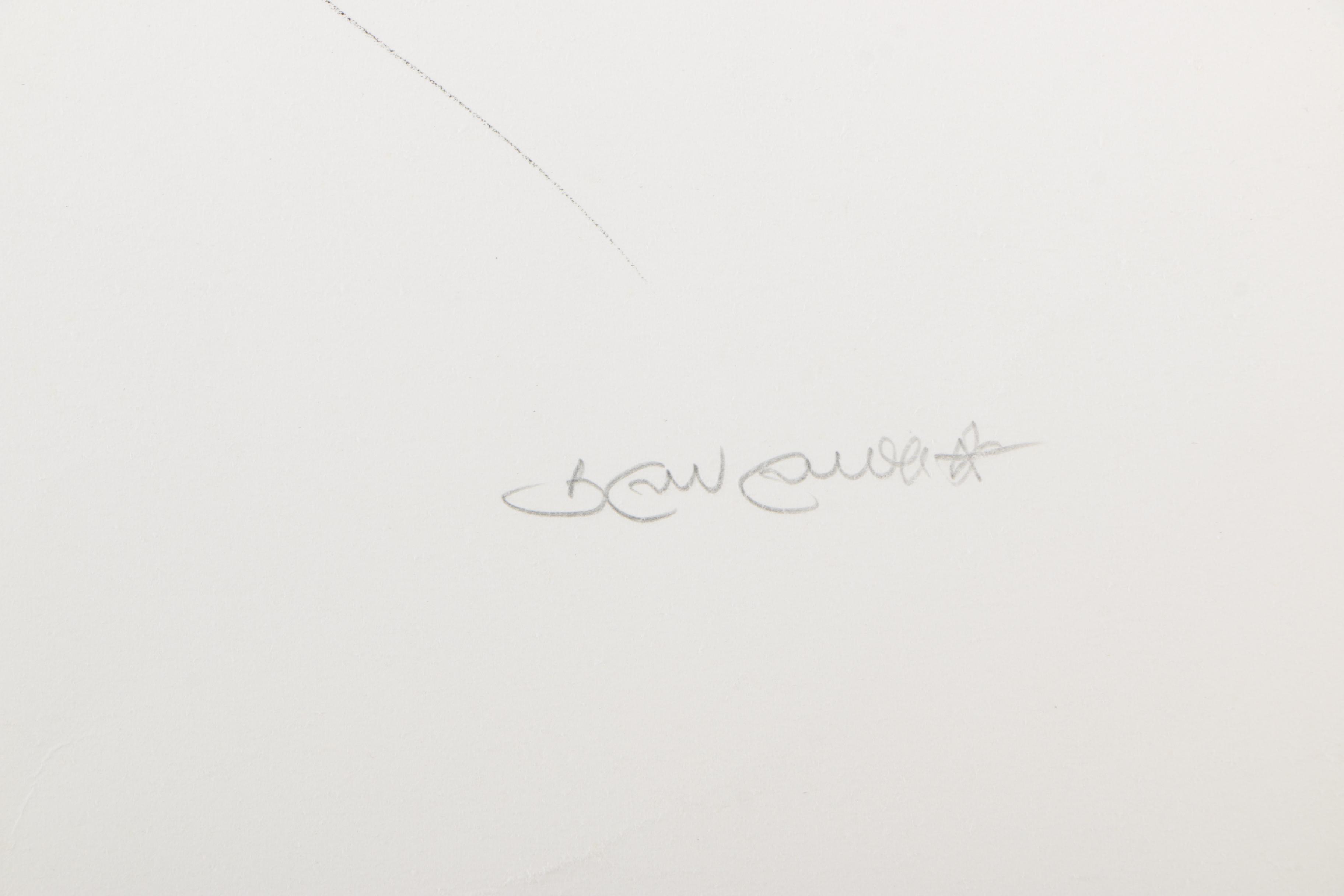 Riccardo Benvenuti Artist's Proof Lithographs on Paper