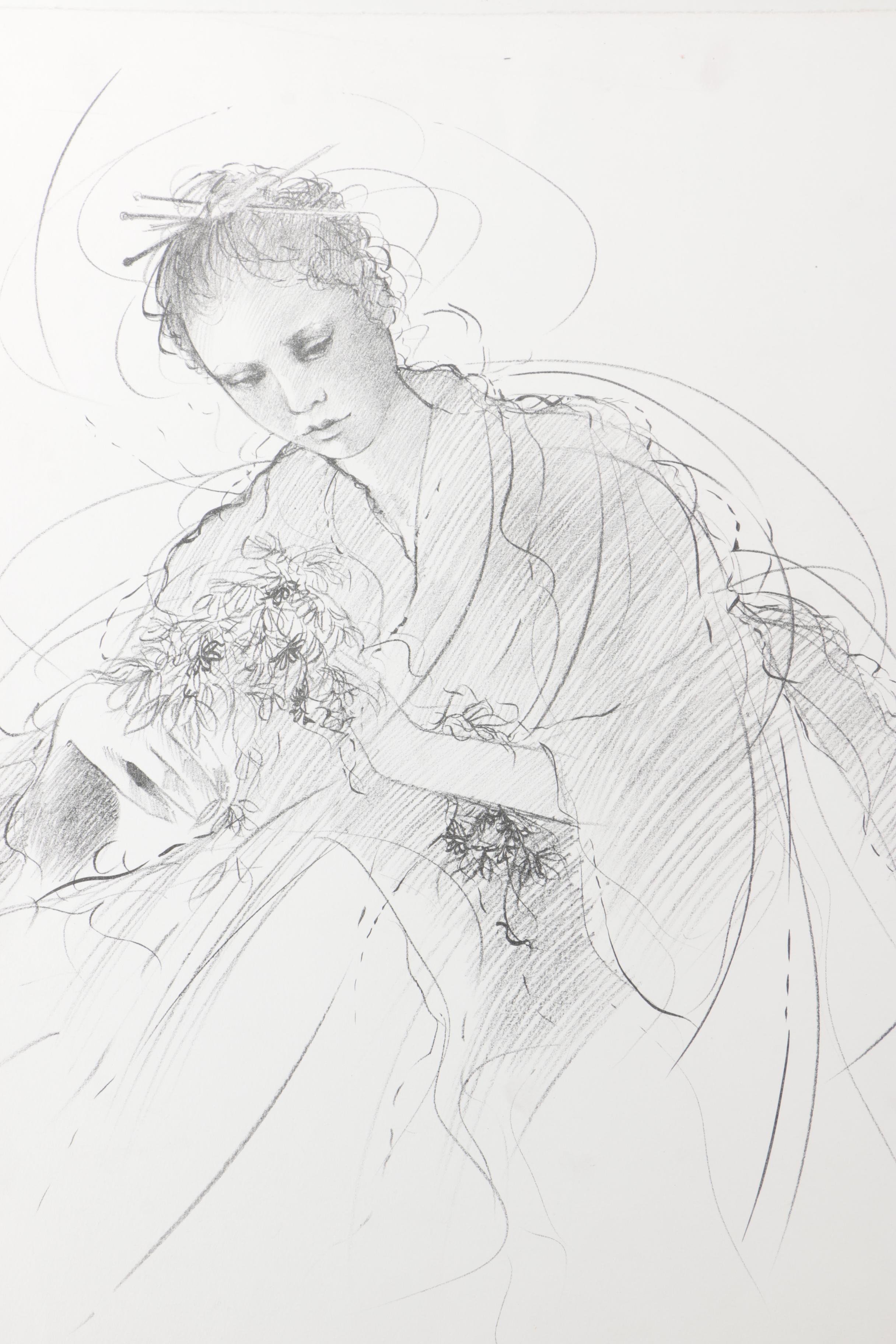 Riccardo Benvenuti Artist's Proof Lithographs on Paper