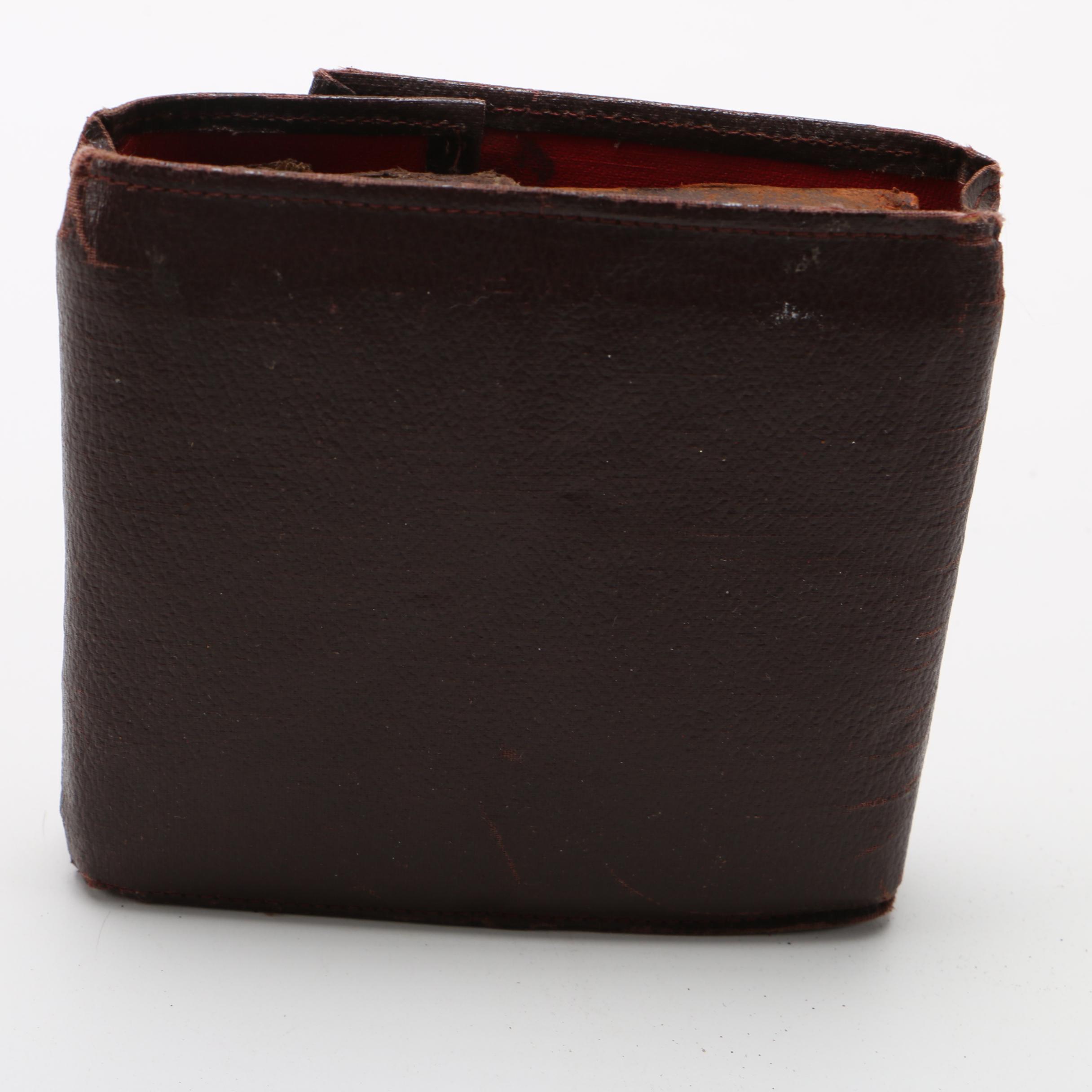 1920s "The Marvelous Miniature Library" in a Leather Wallet