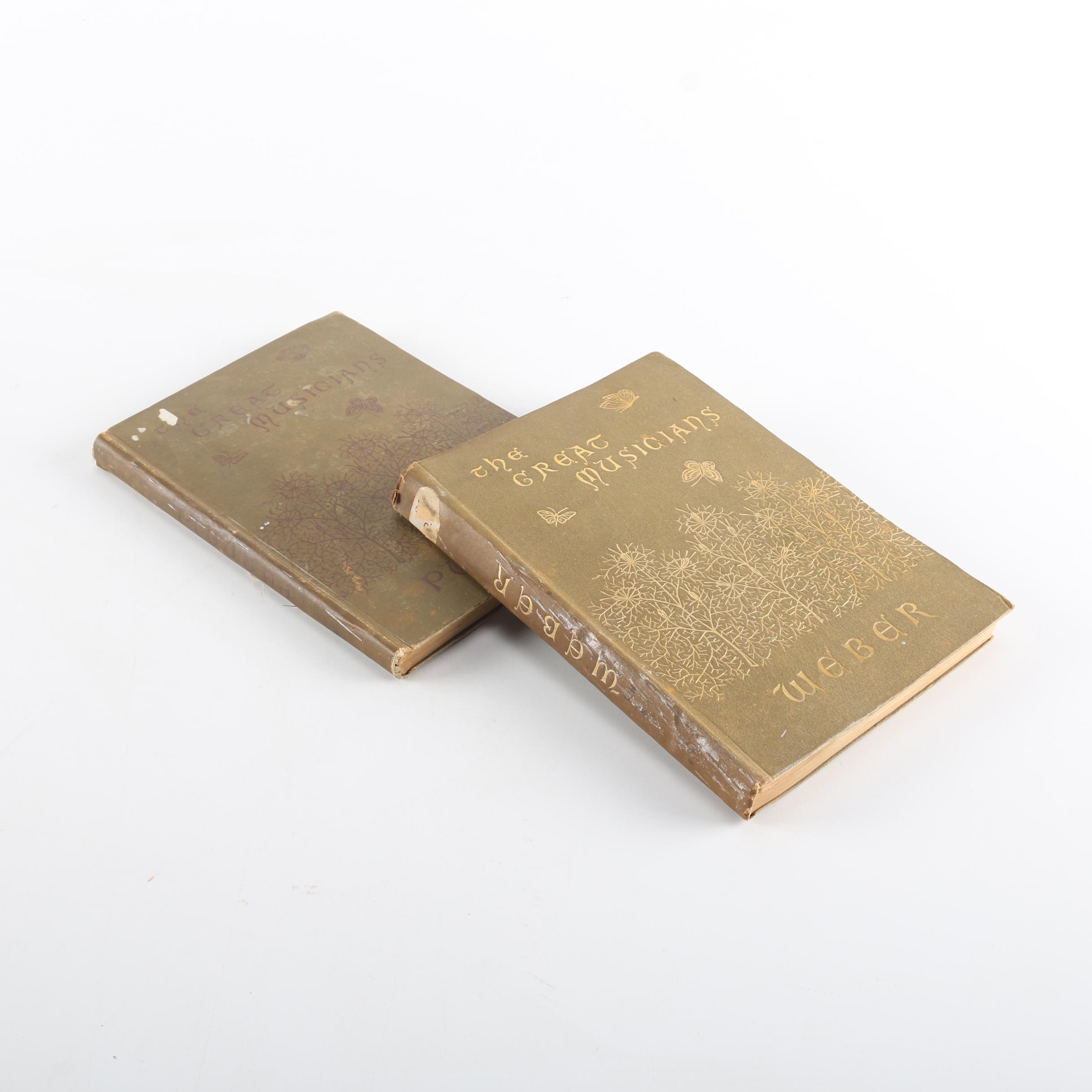 1881 "The Great Musicians" Books