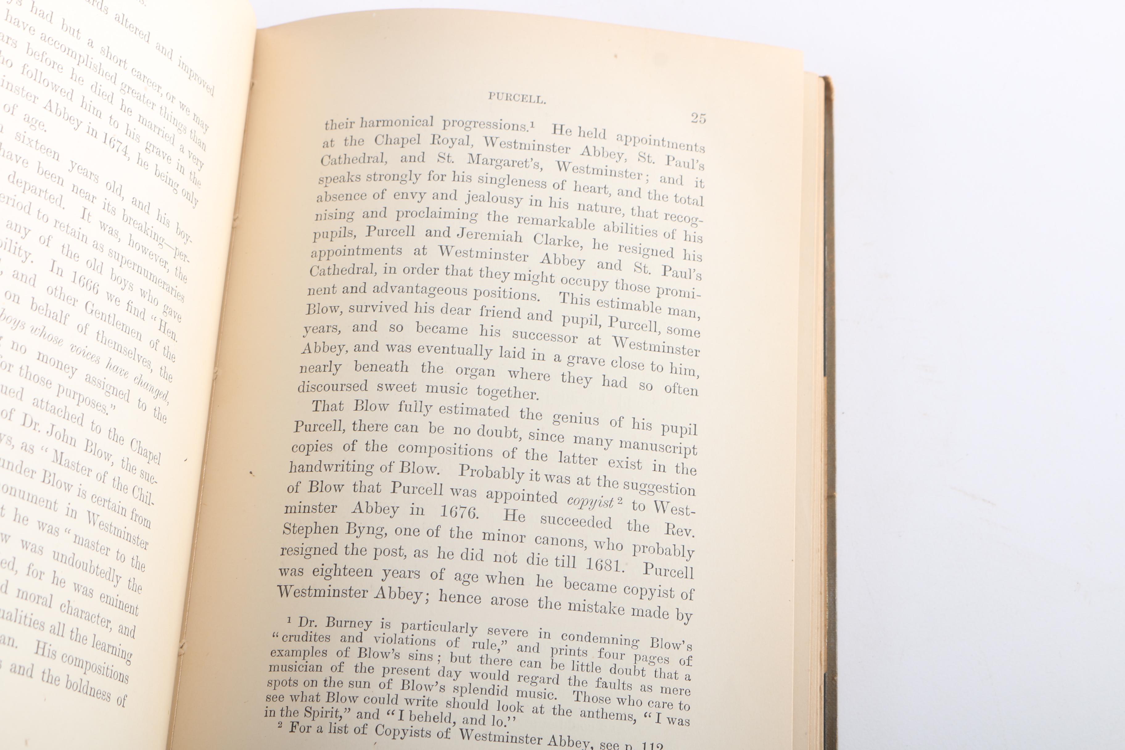 1881 "The Great Musicians" Books