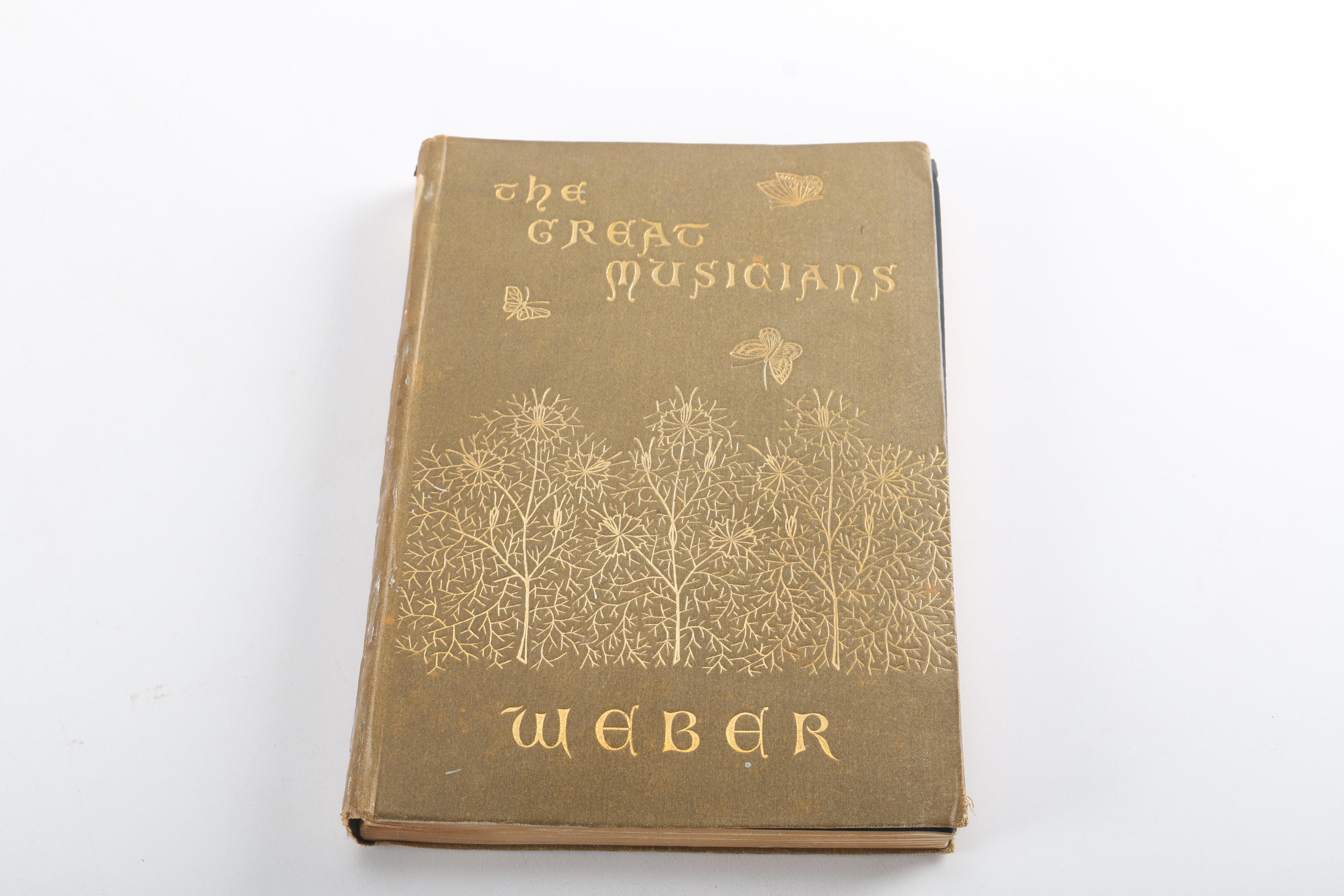 1881 "The Great Musicians" Books