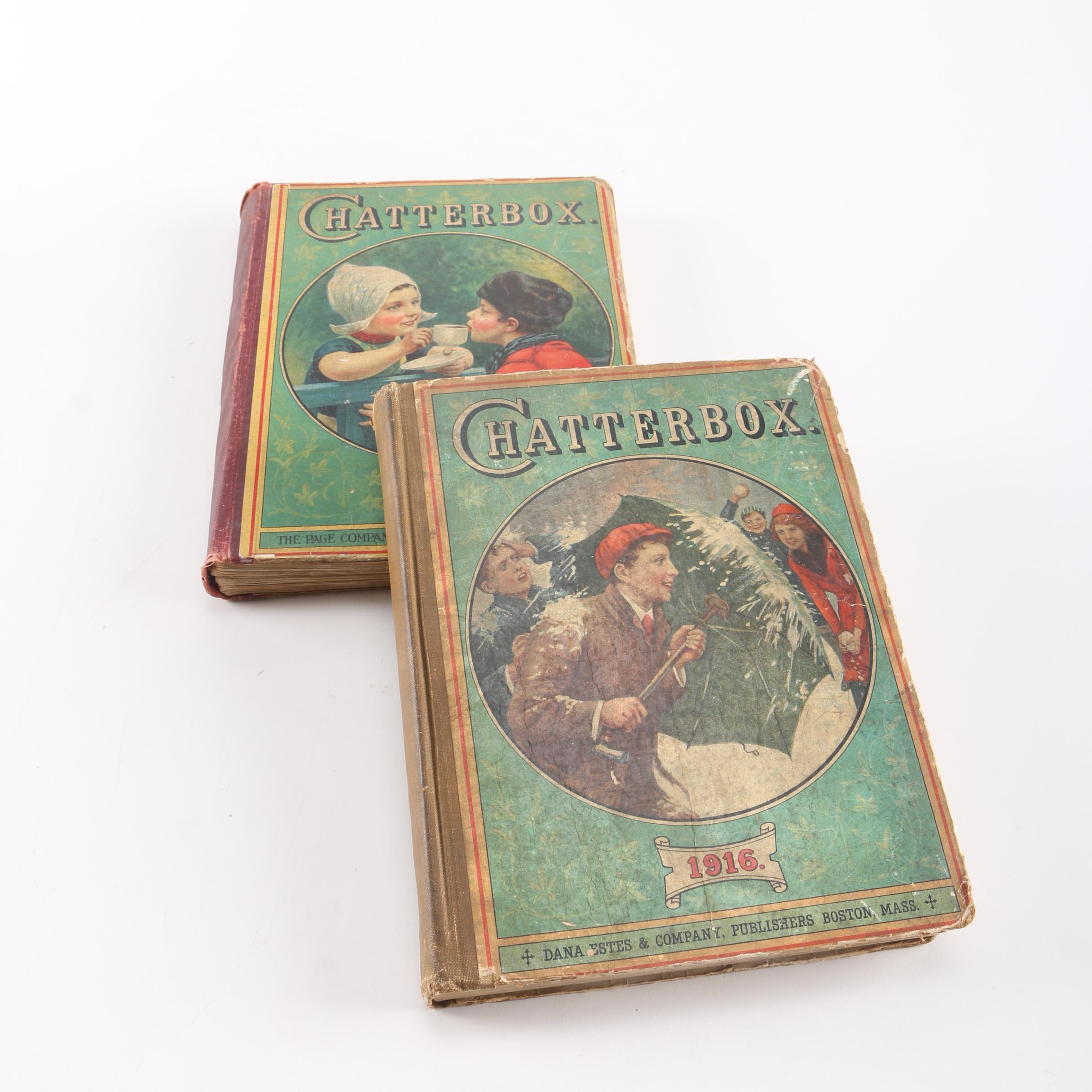 Pair of "Chatterbox" Children's Books