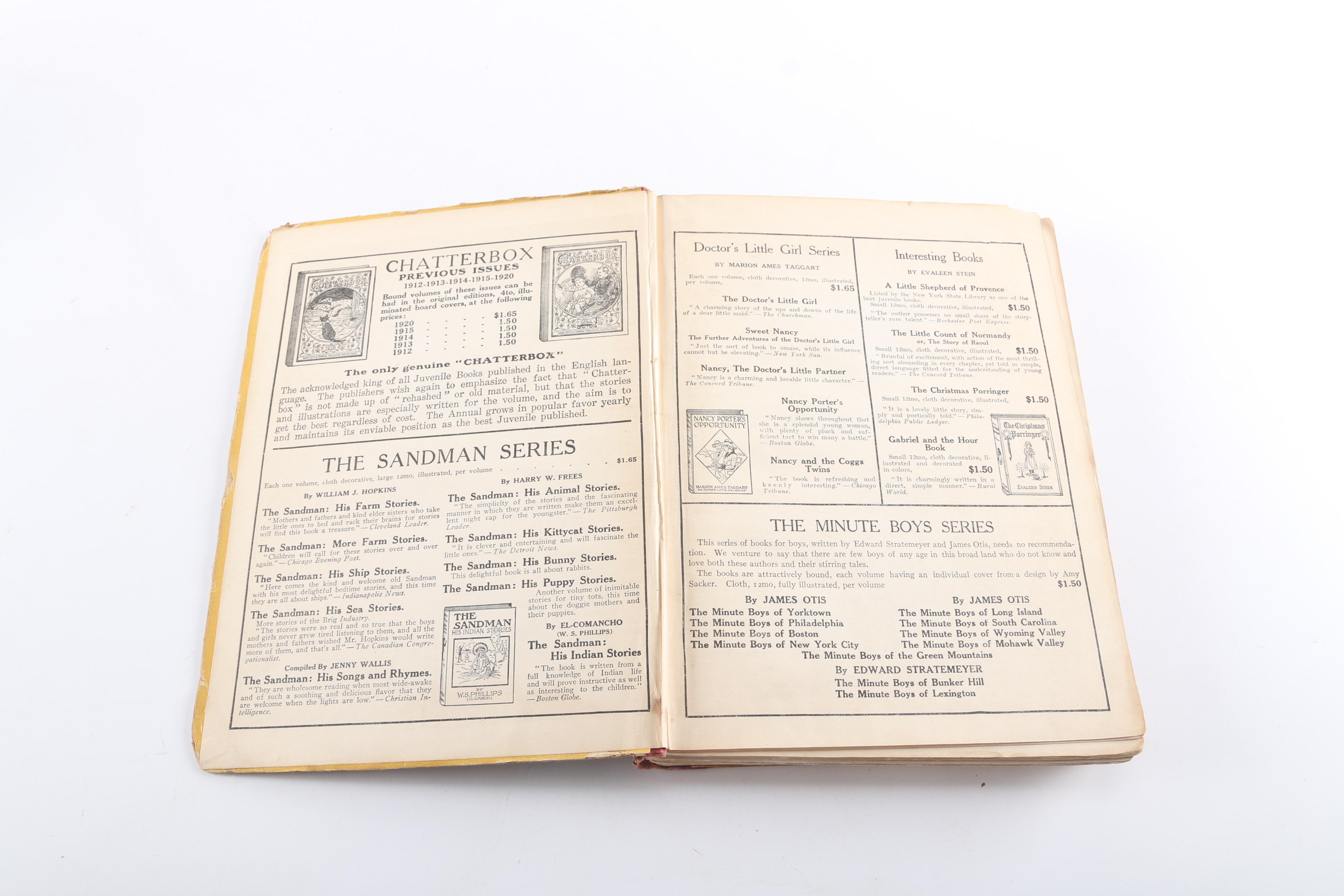 Pair of "Chatterbox" Children's Books