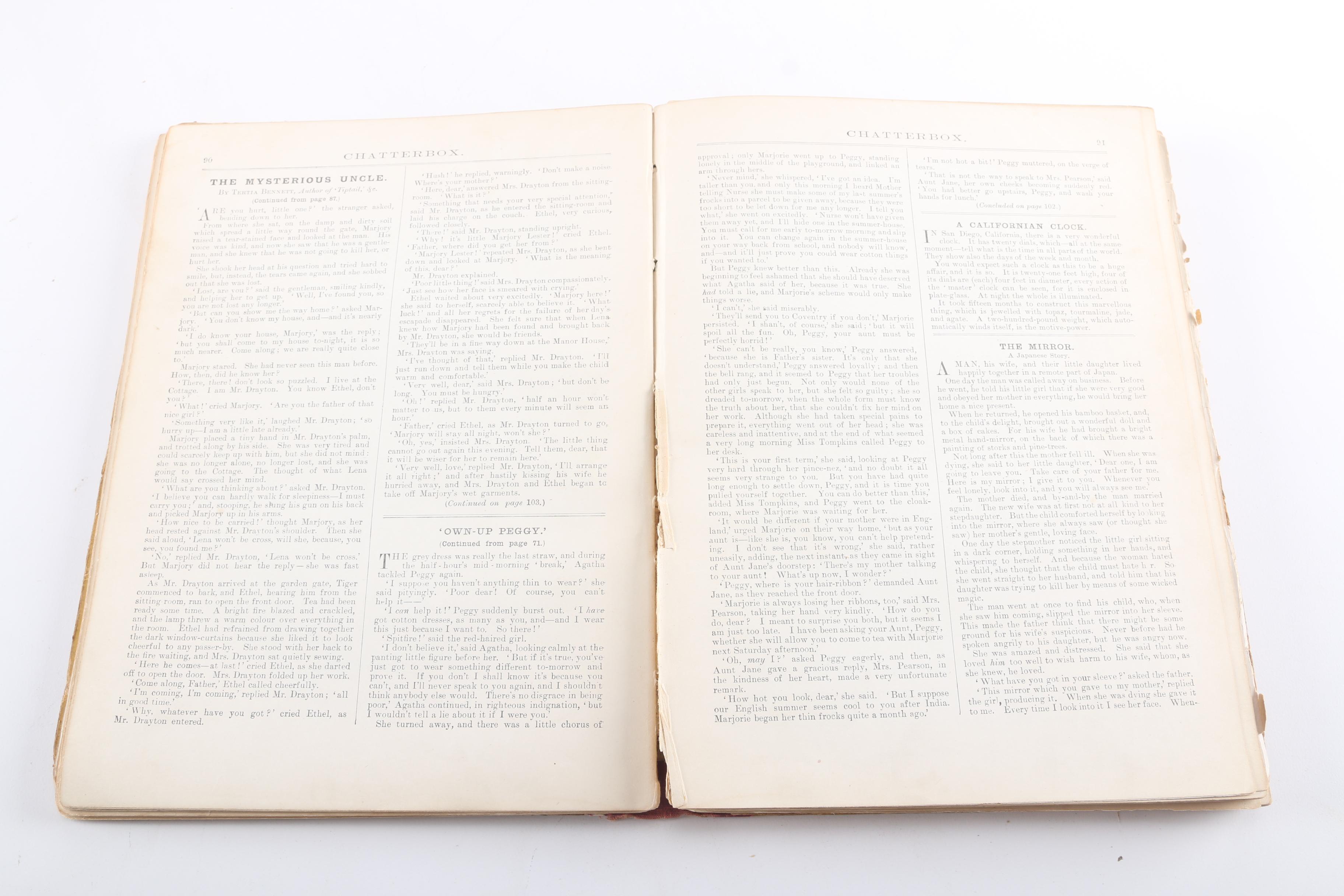 Pair of "Chatterbox" Children's Books