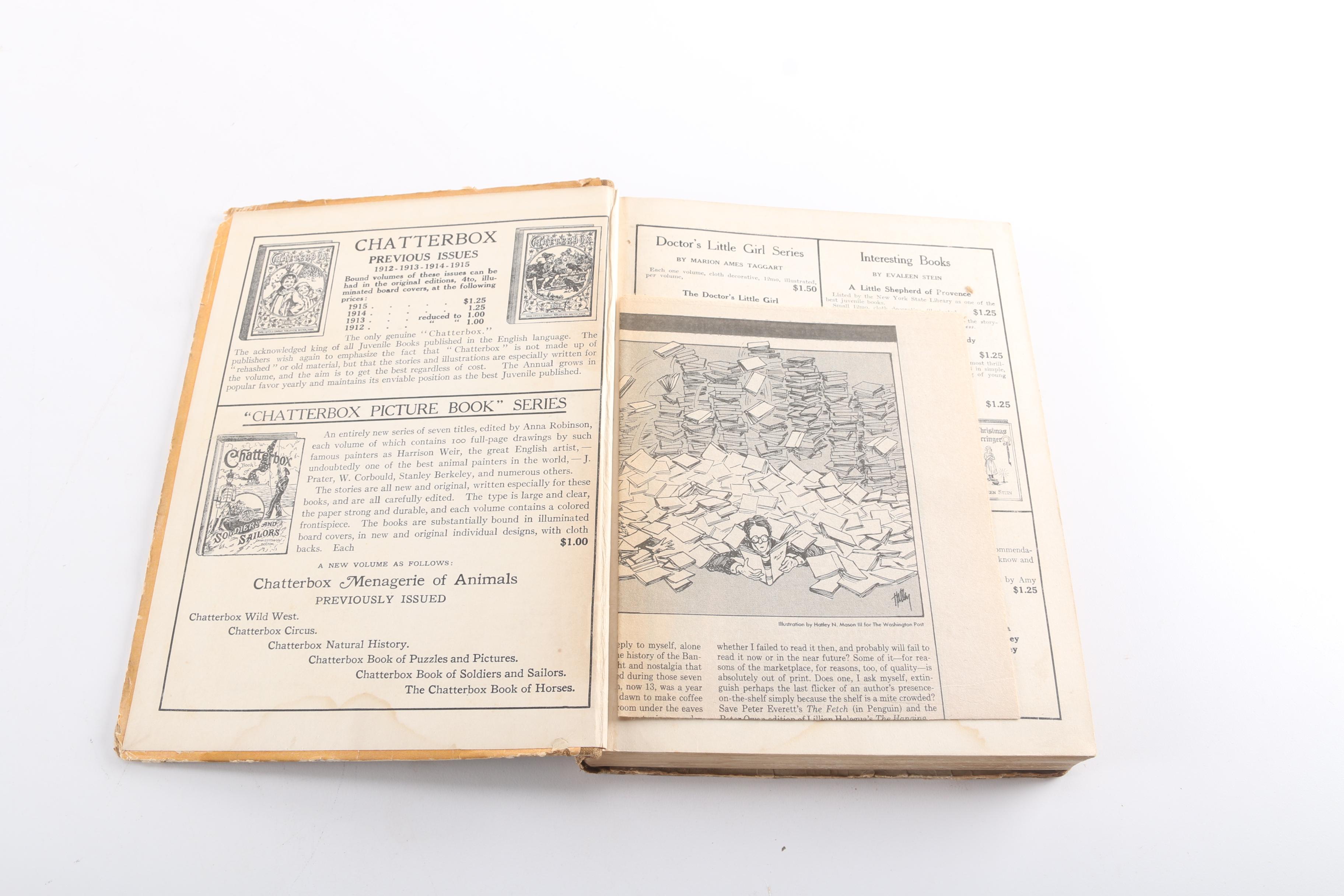 Pair of "Chatterbox" Children's Books