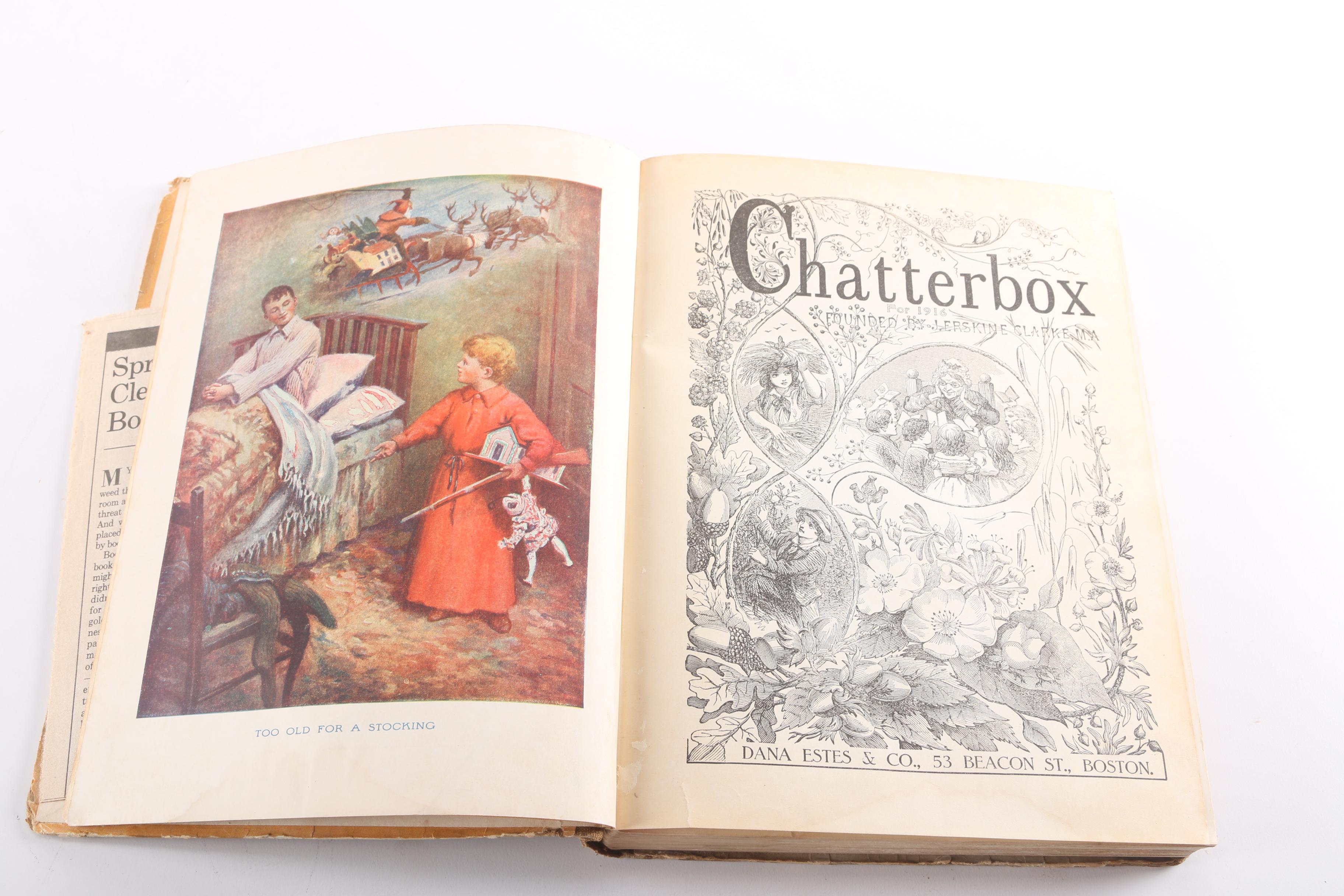 Pair of "Chatterbox" Children's Books