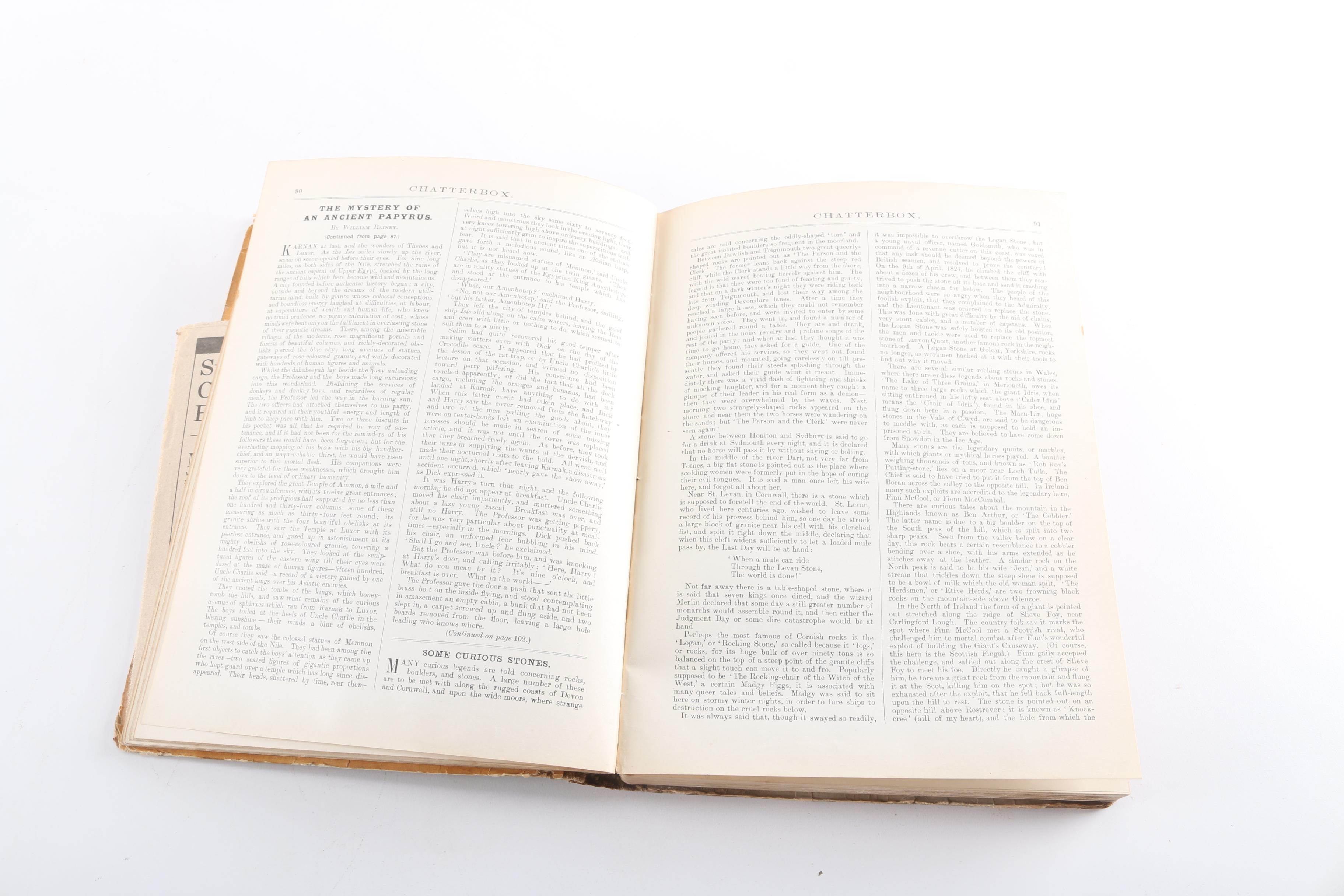 Pair of "Chatterbox" Children's Books