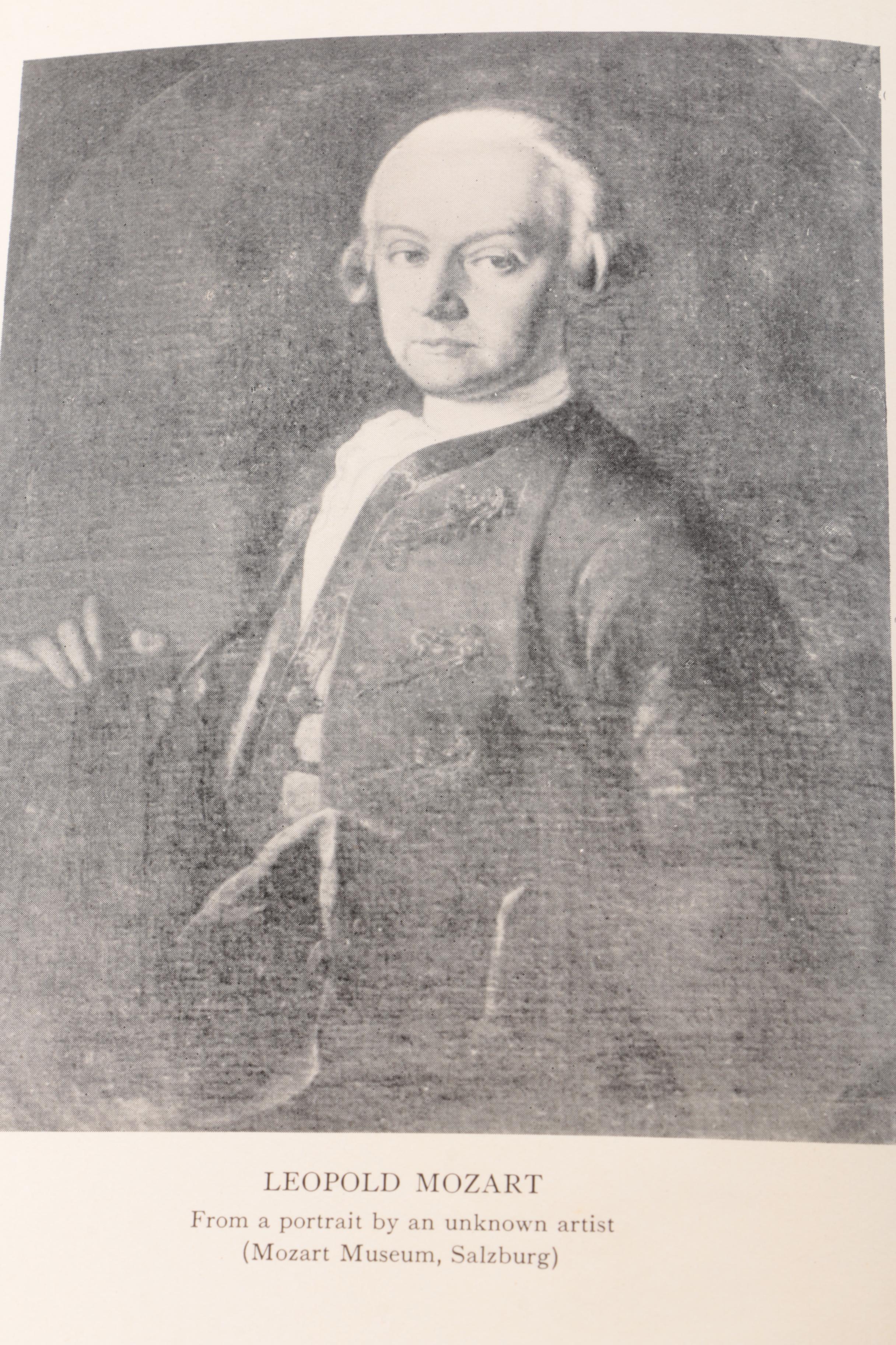 1938 "Letters of Mozart and His Family" Volume I by Emily Anderson