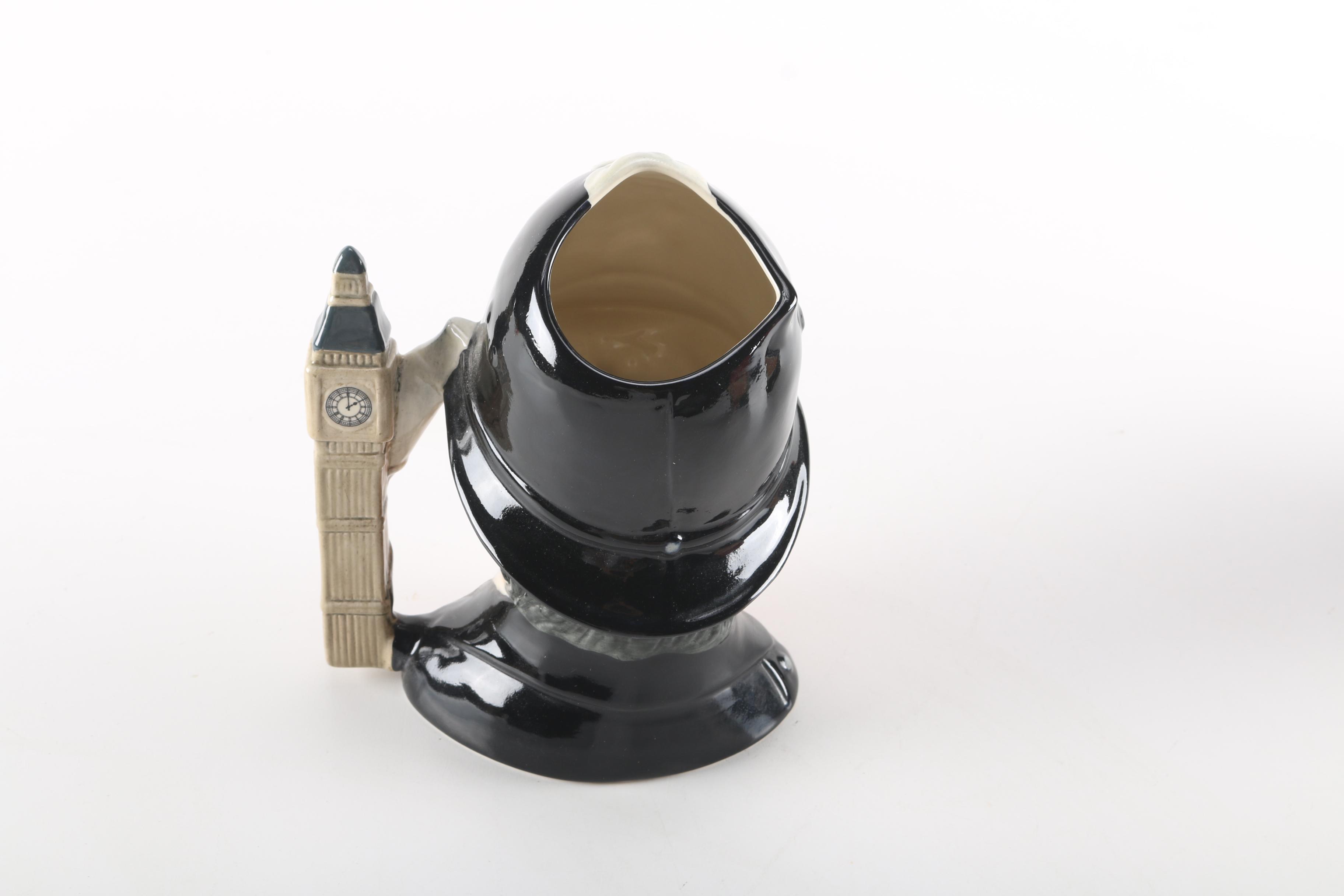 Royal Doulton Toby Character Jugs Including "Mr. Pickwick"