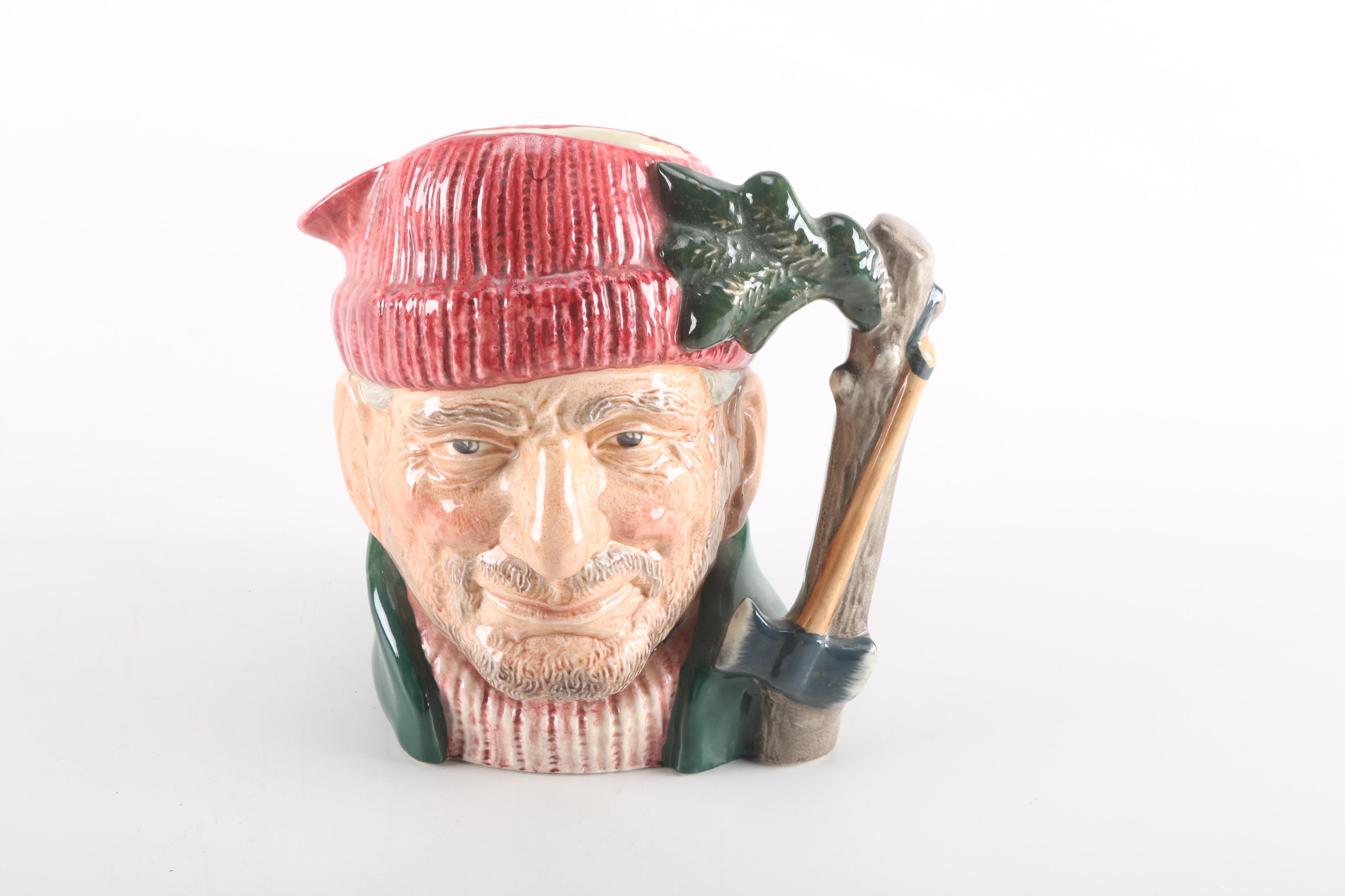 Royal Doulton Toby Character Jugs Including "Mr. Pickwick"