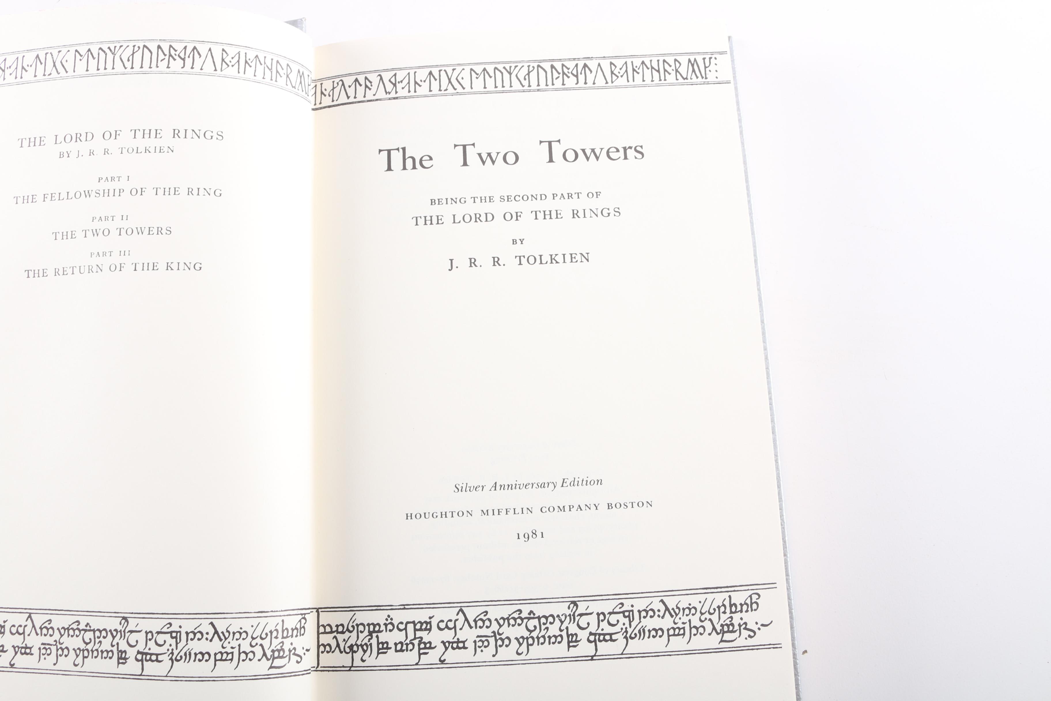 Boxed "The Lord of the Rings" Series by J.R.R. Tolkien