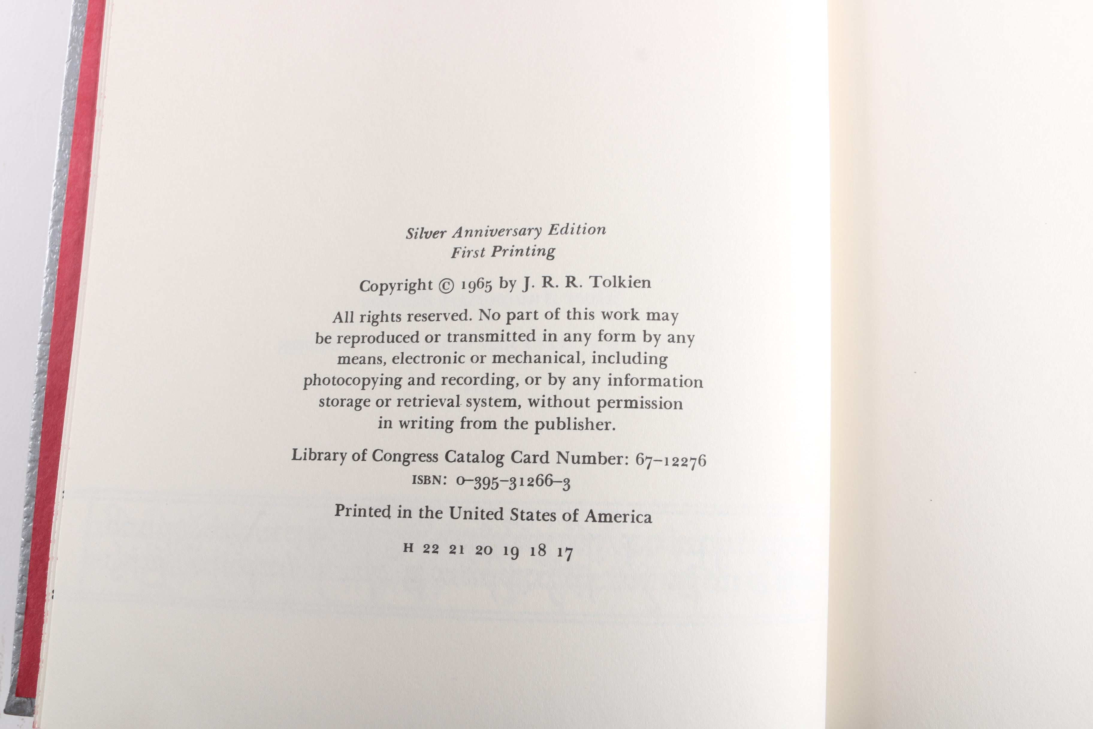 Boxed "The Lord of the Rings" Series by J.R.R. Tolkien