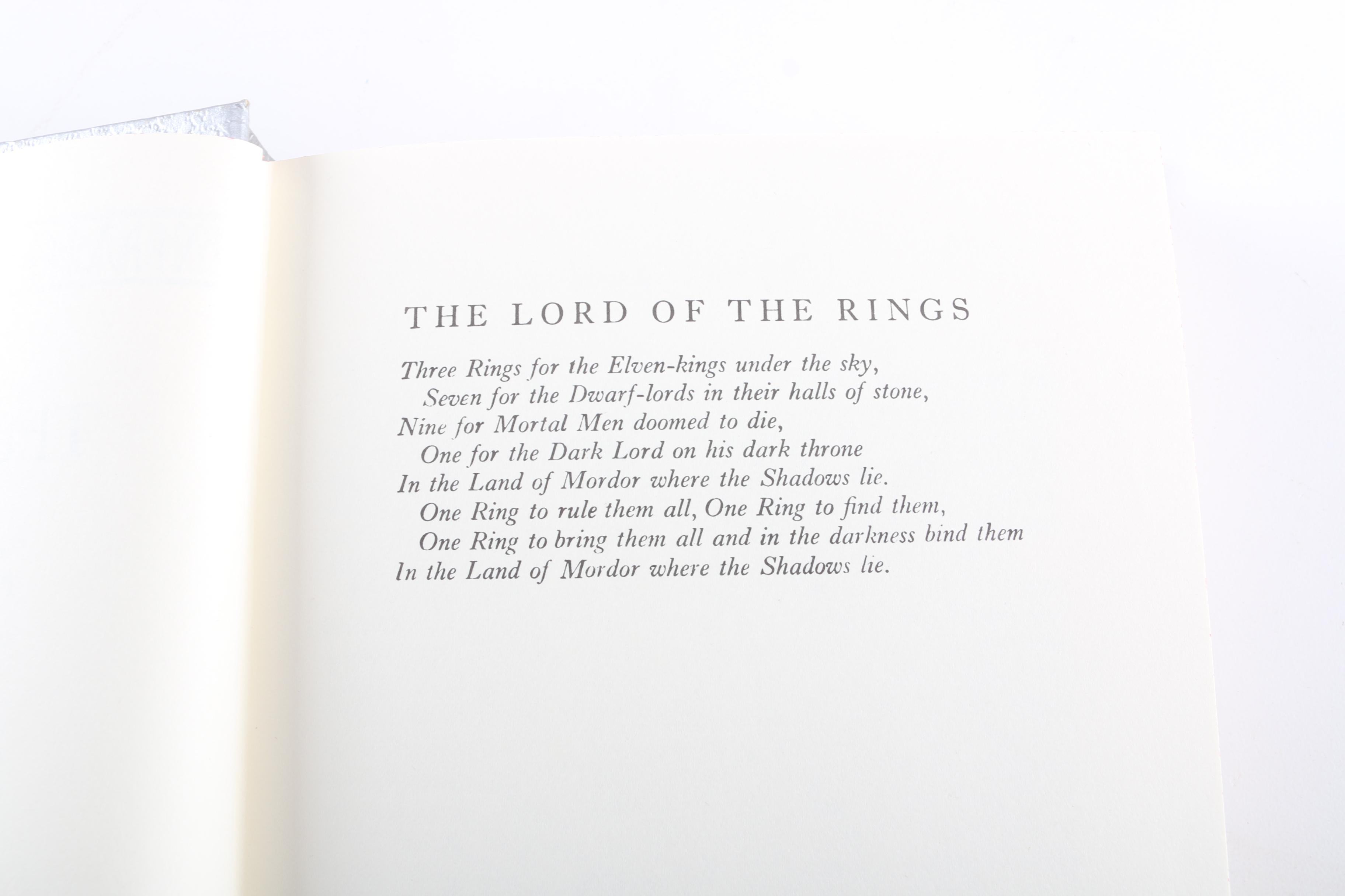 Boxed "The Lord of the Rings" Series by J.R.R. Tolkien