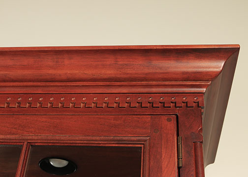 Wood and Glass China Cabinet