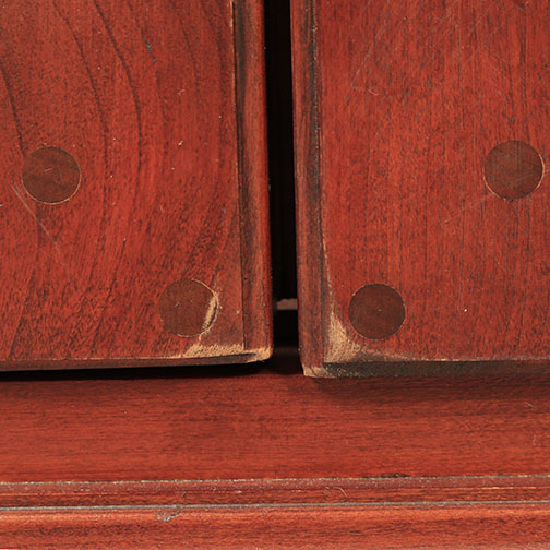 Wood and Glass China Cabinet