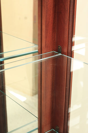 Wood and Glass China Cabinet