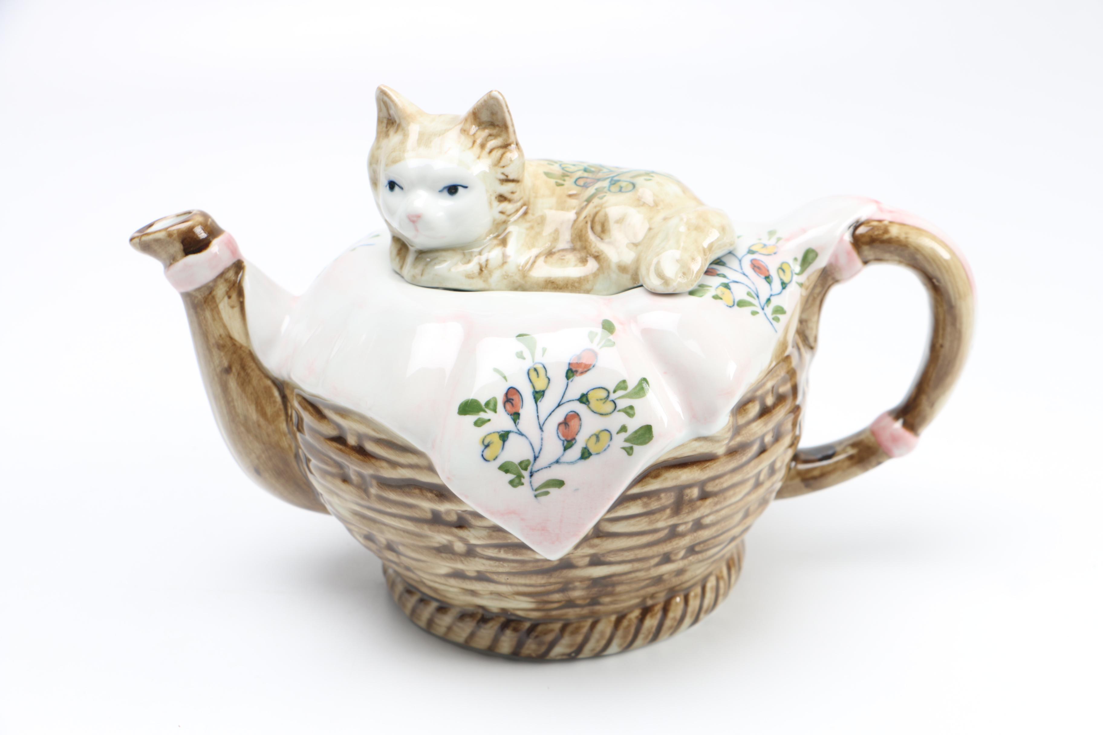 Ceramic and Porcelain Teapots Featuring Lenox