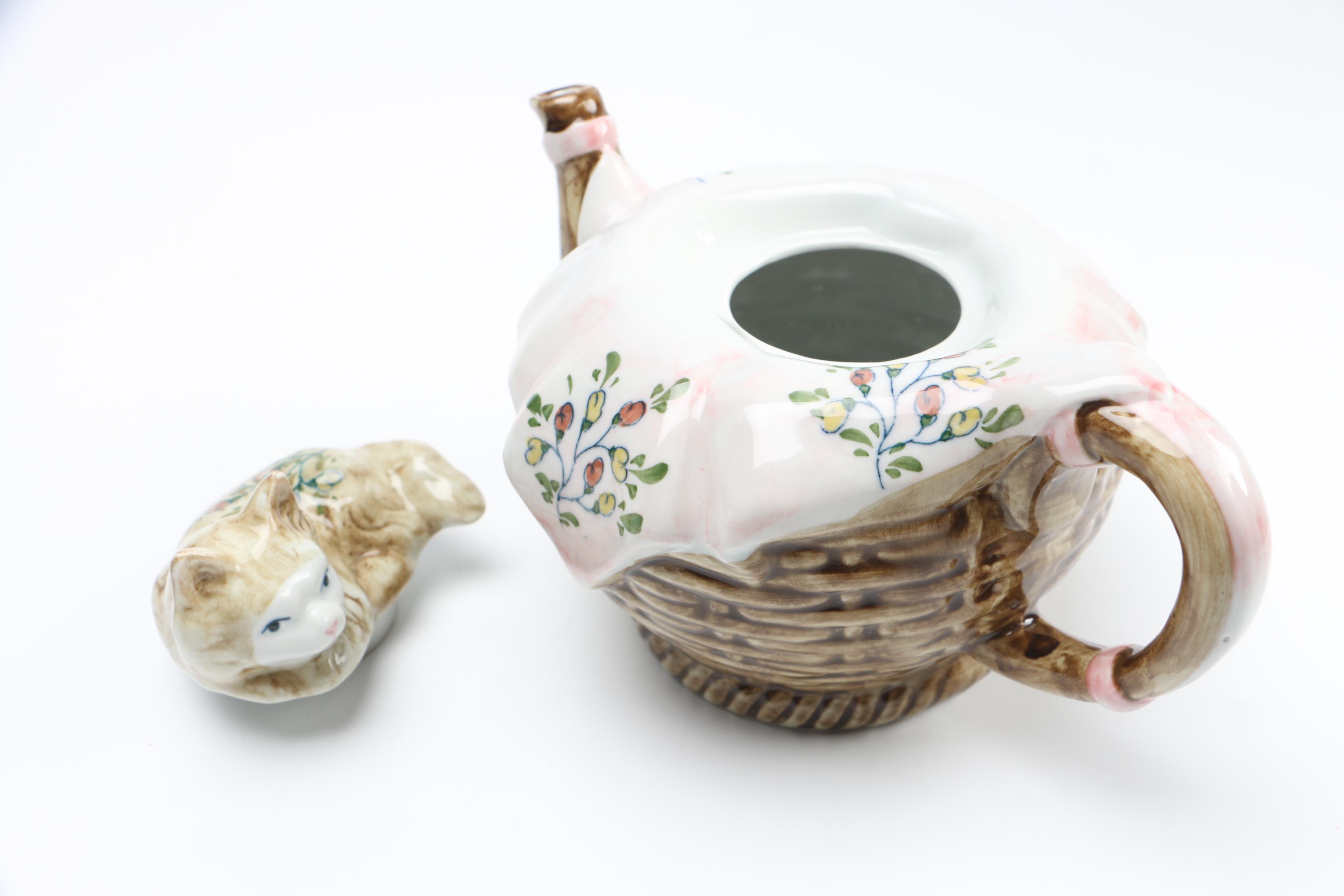 Ceramic and Porcelain Teapots Featuring Lenox
