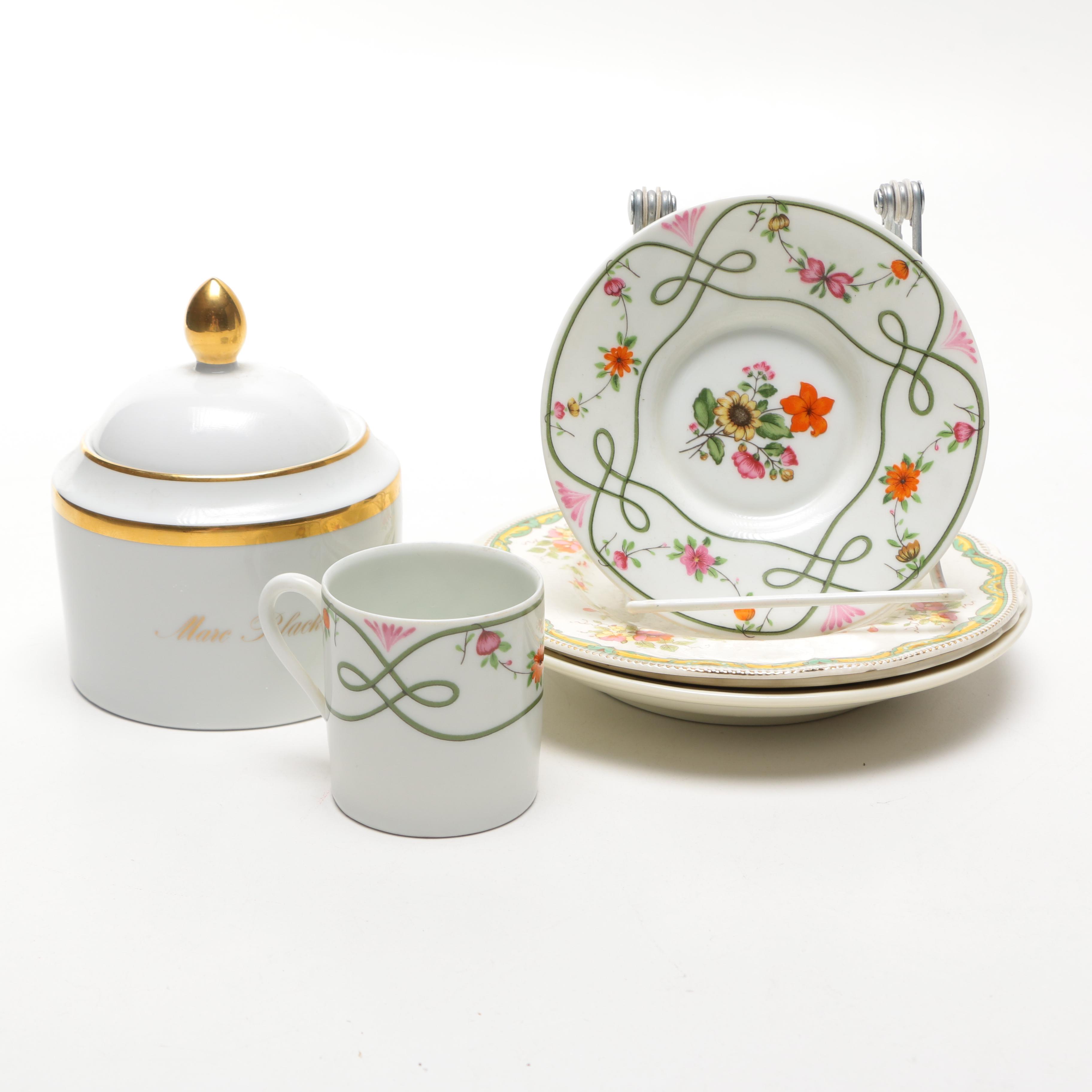 Ceramic Tableware Featuring Royal Copenhagen and Spode