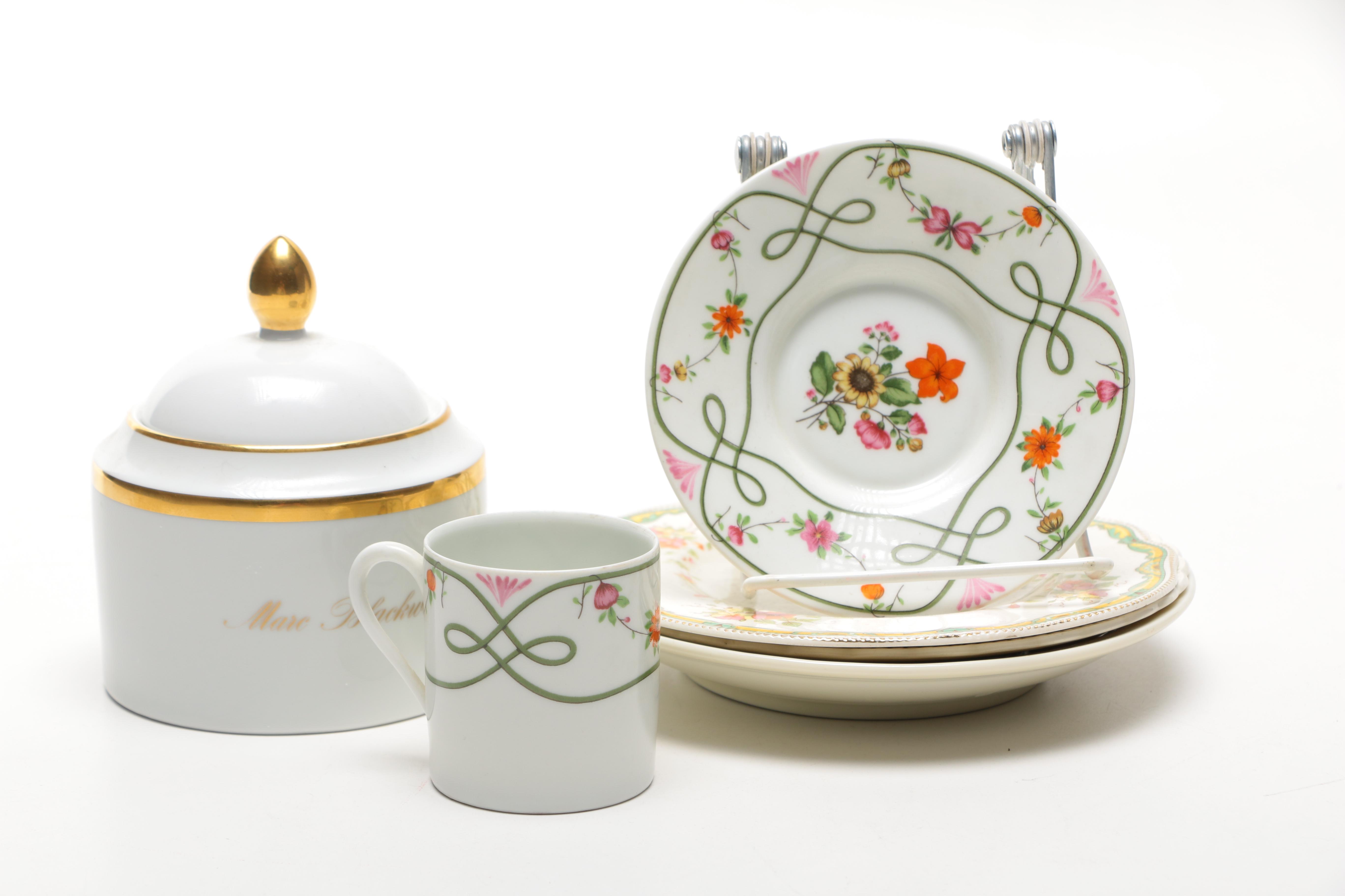 Ceramic Tableware Featuring Royal Copenhagen and Spode