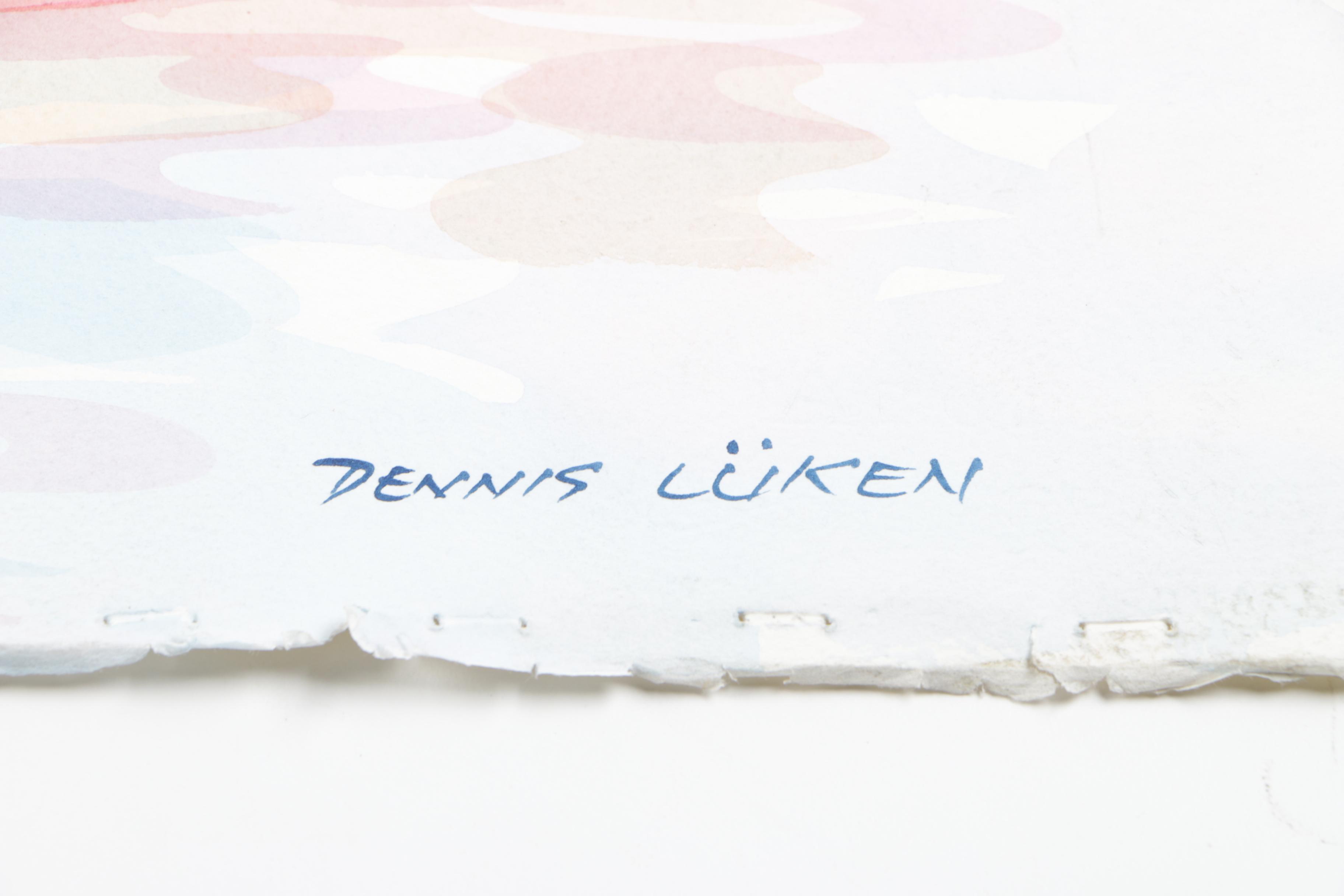 Unframed Watercolors Featuring Dennis Lüken