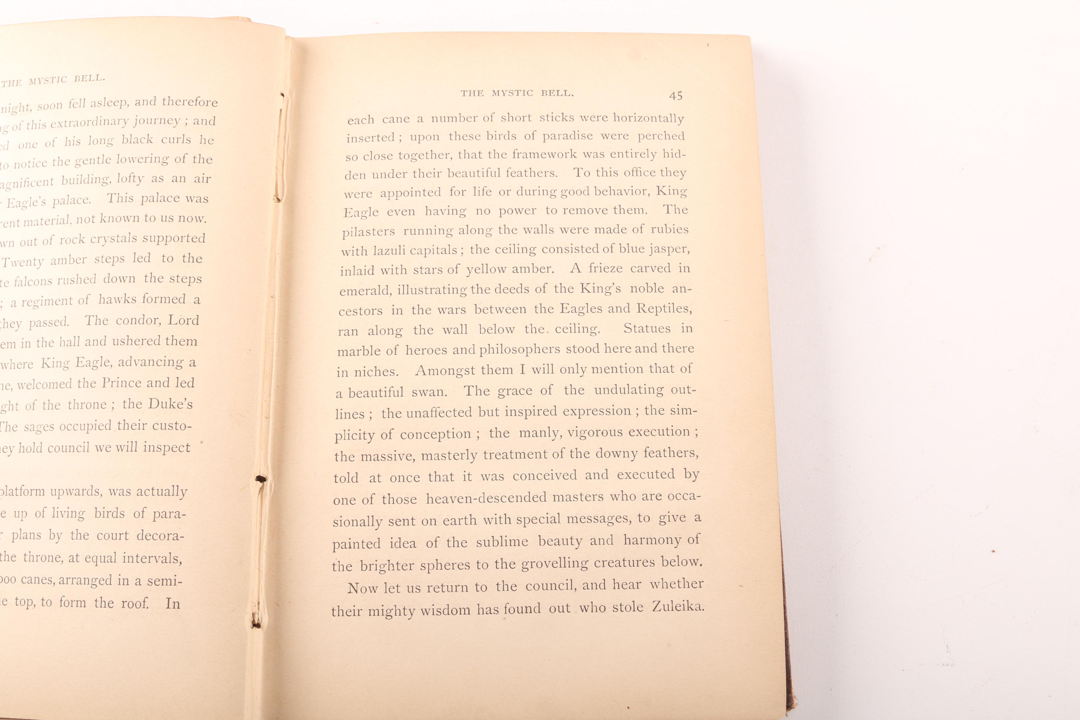 "The Mystic Bell" by J. Edward and "The Evergreen"