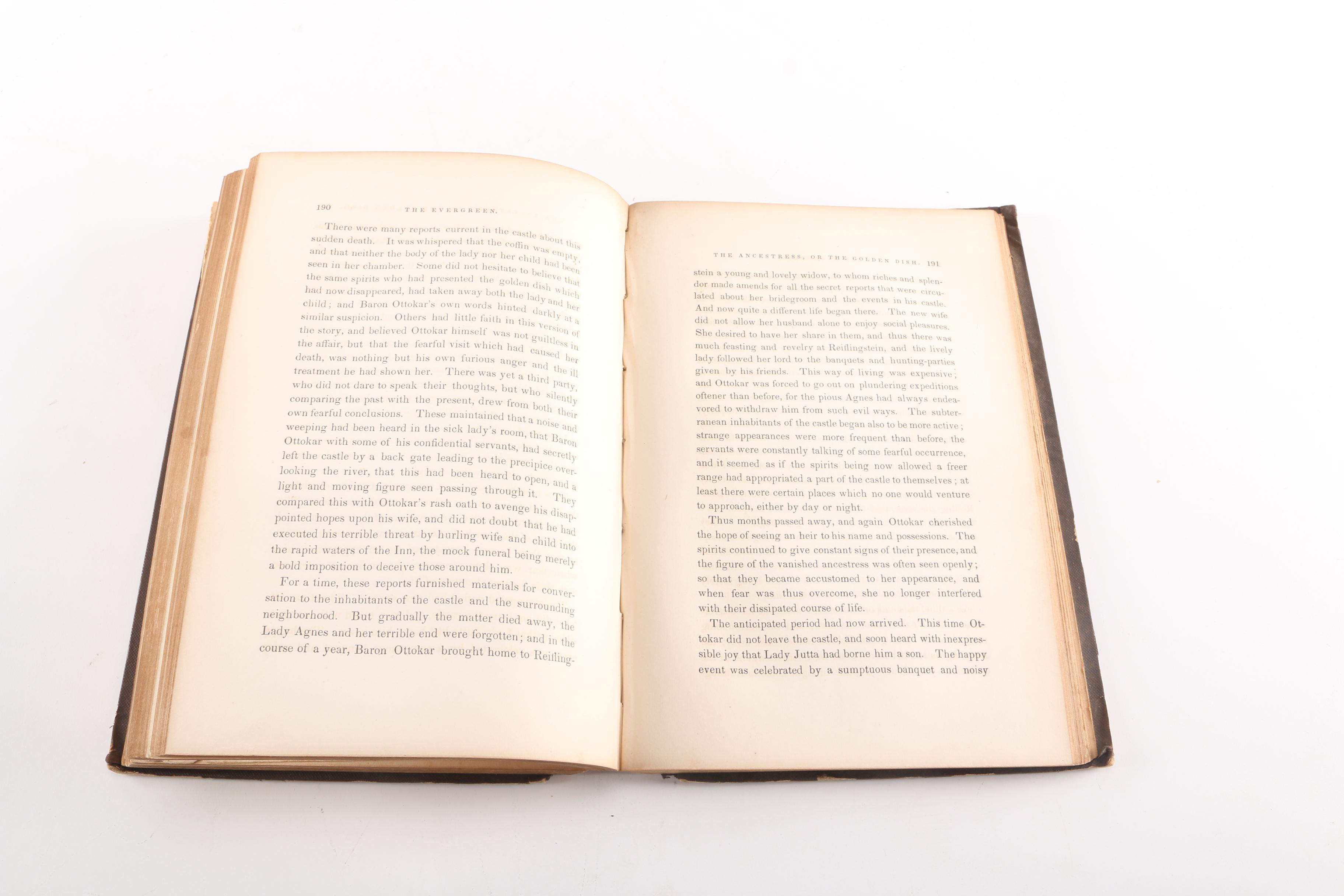 "The Mystic Bell" by J. Edward and "The Evergreen"