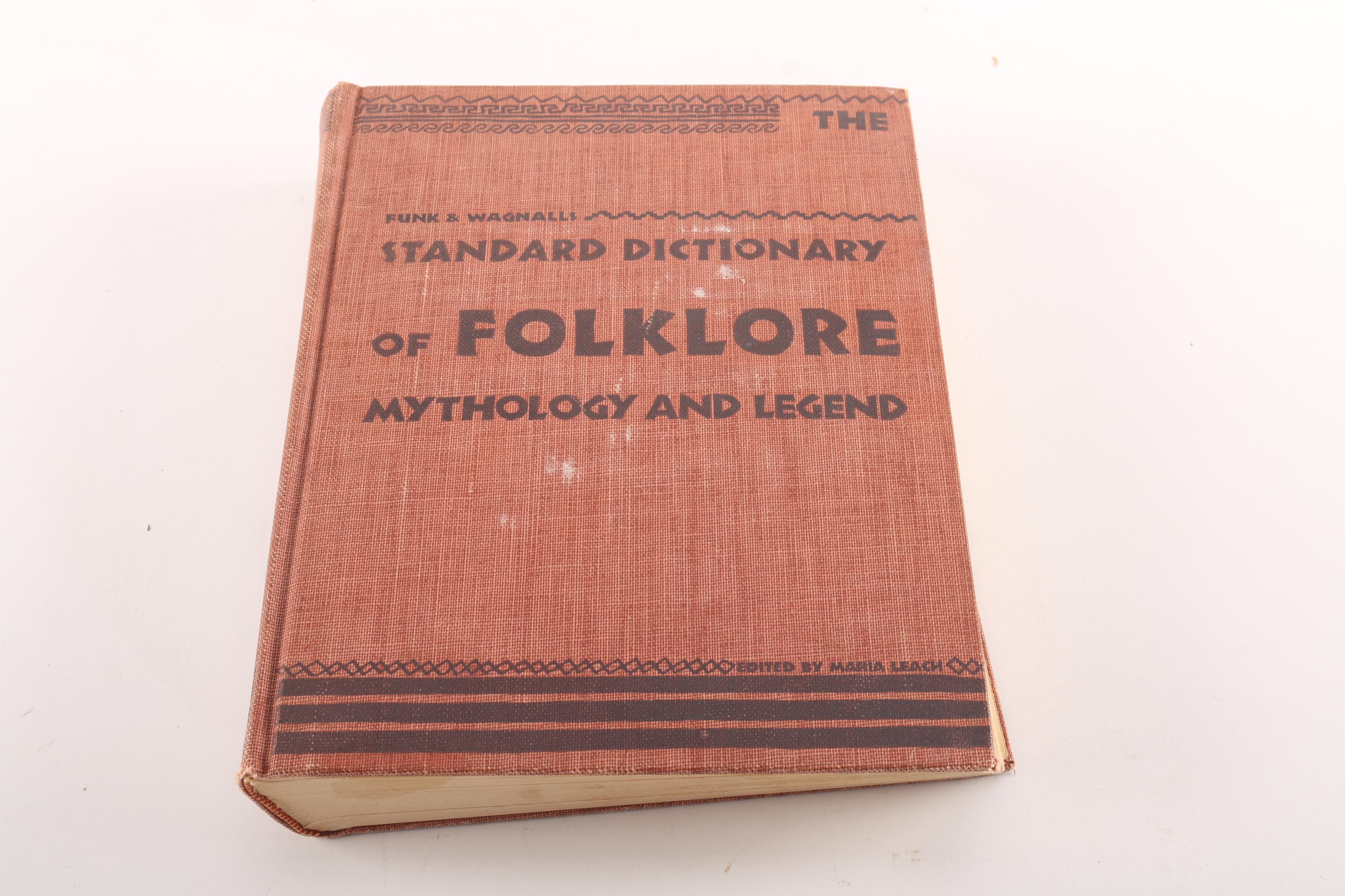 1950 "Funk & Wagnalls Standard Dictionary of Folklore Mythology and Legend"