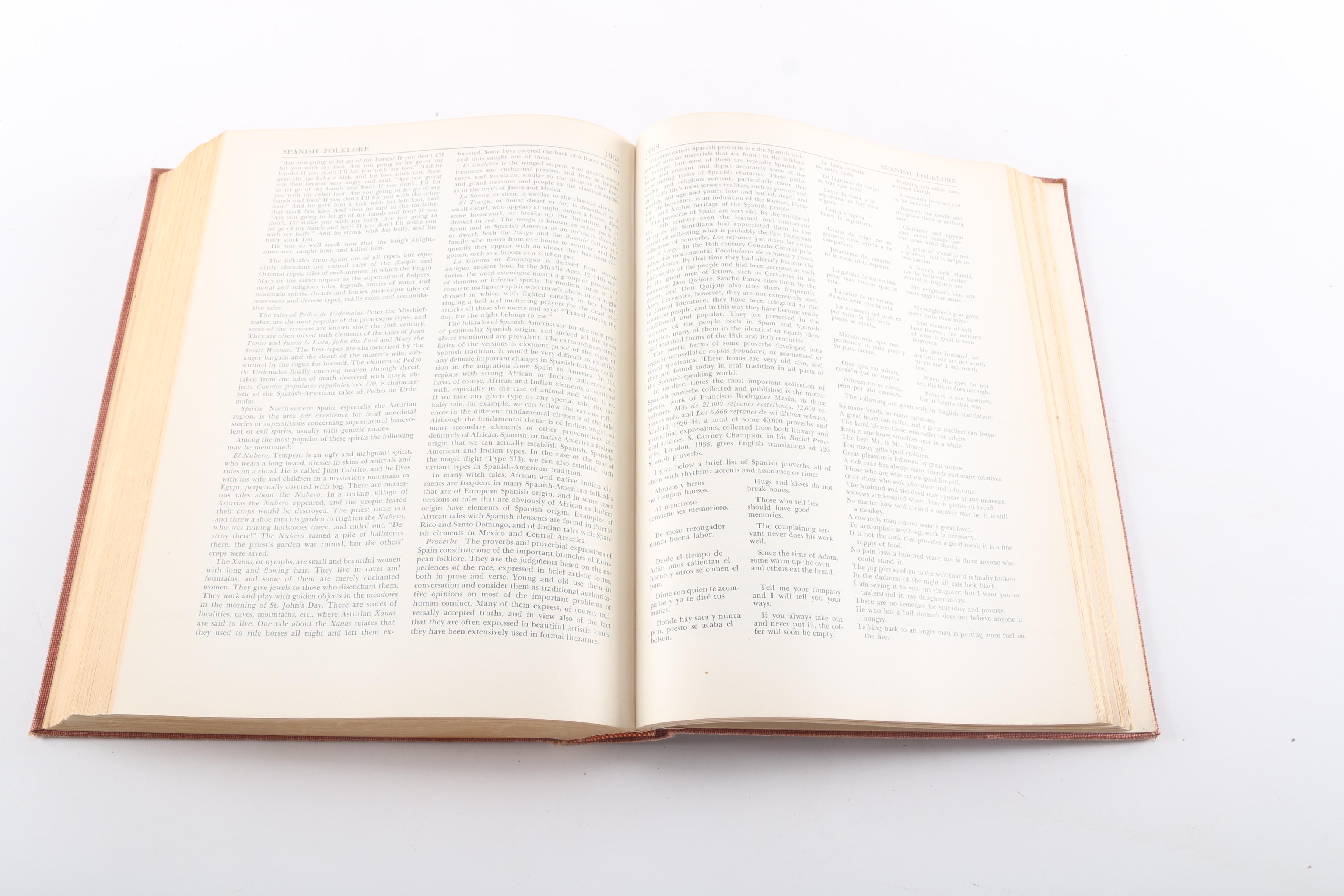 1950 "Funk & Wagnalls Standard Dictionary of Folklore Mythology and Legend"