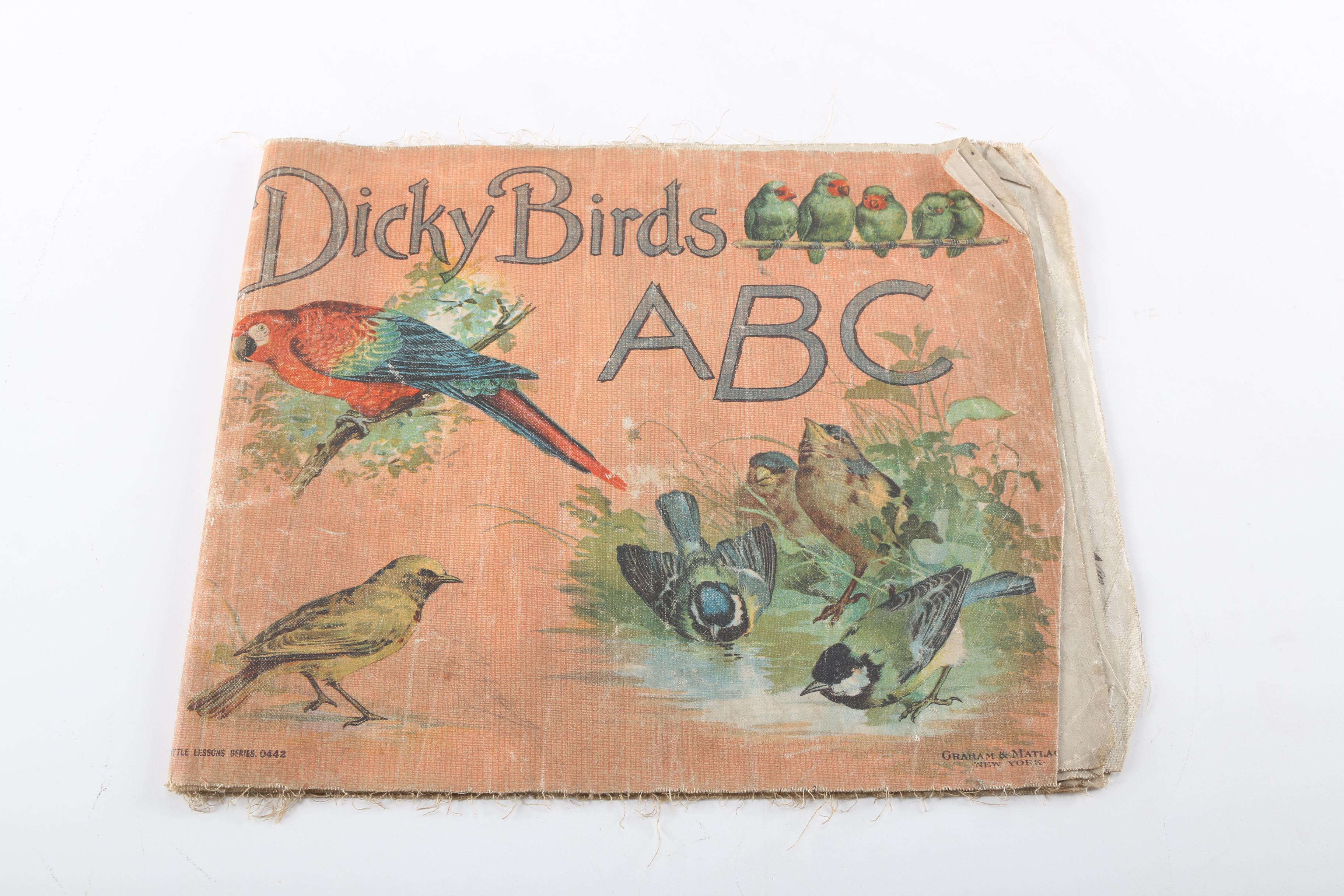 Early 20th Century Linen Children's Books