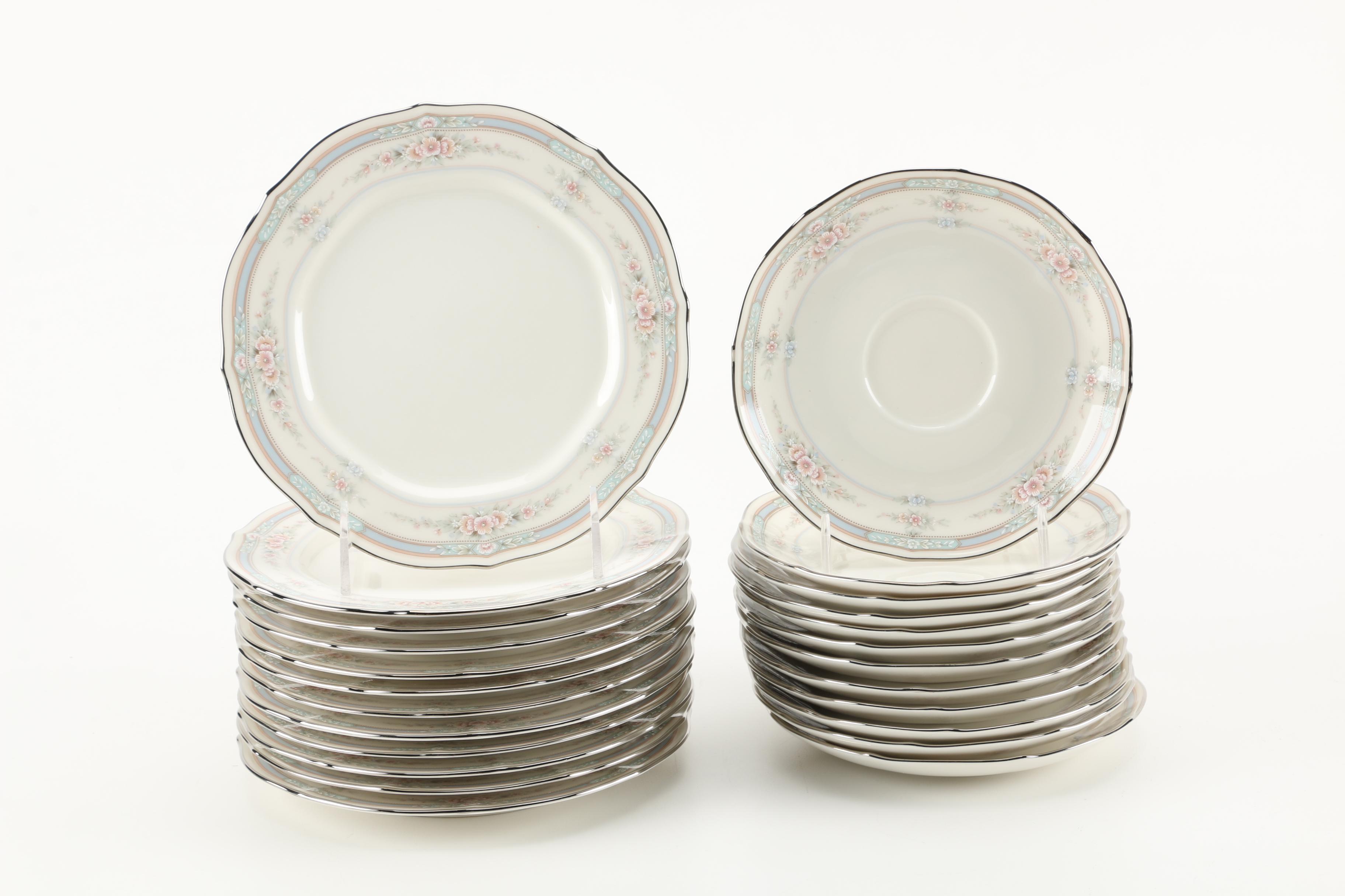 Twelve Place Settings of Noritake "Rothschild"