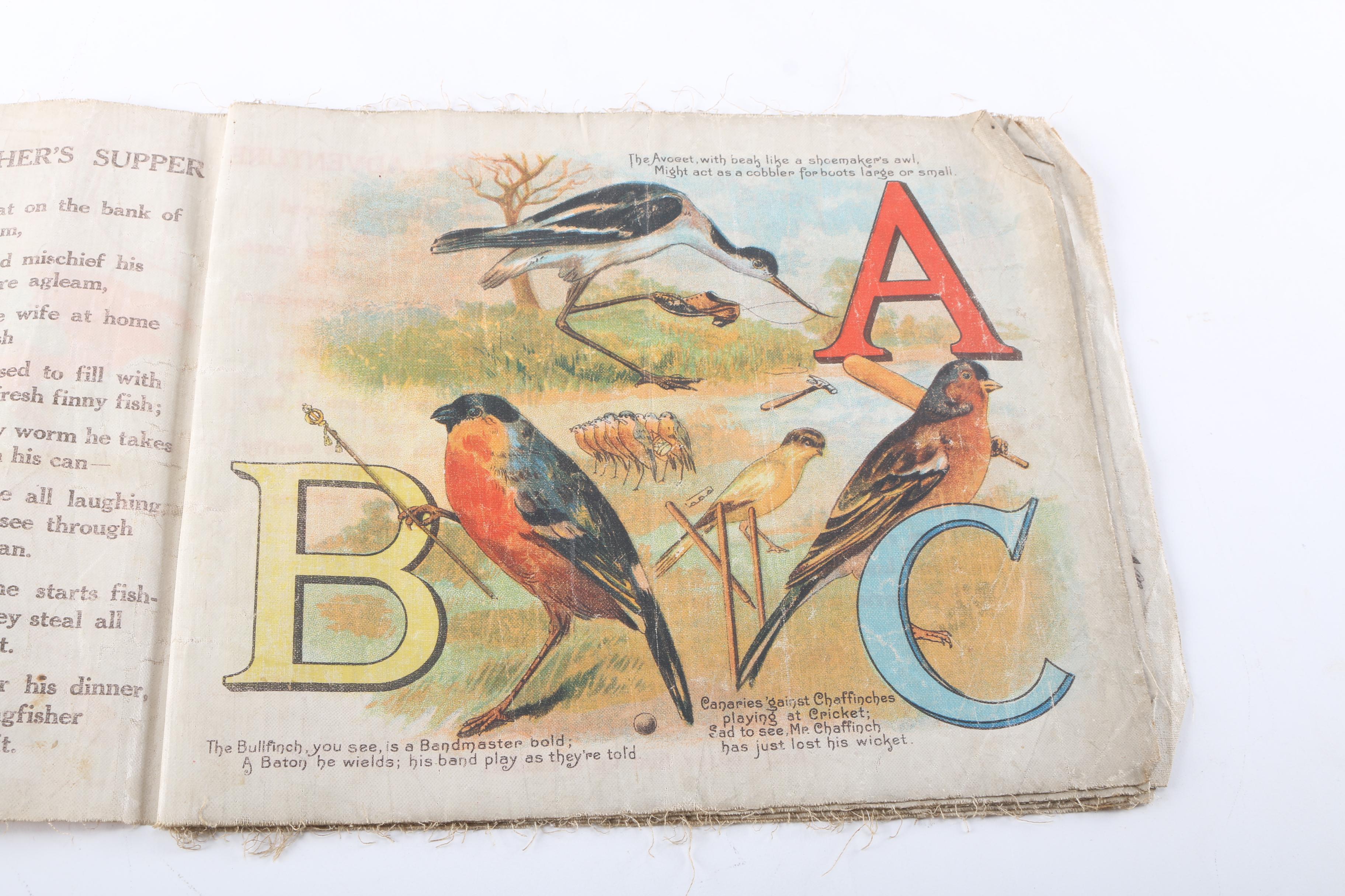 Early 20th Century Linen Children's Books