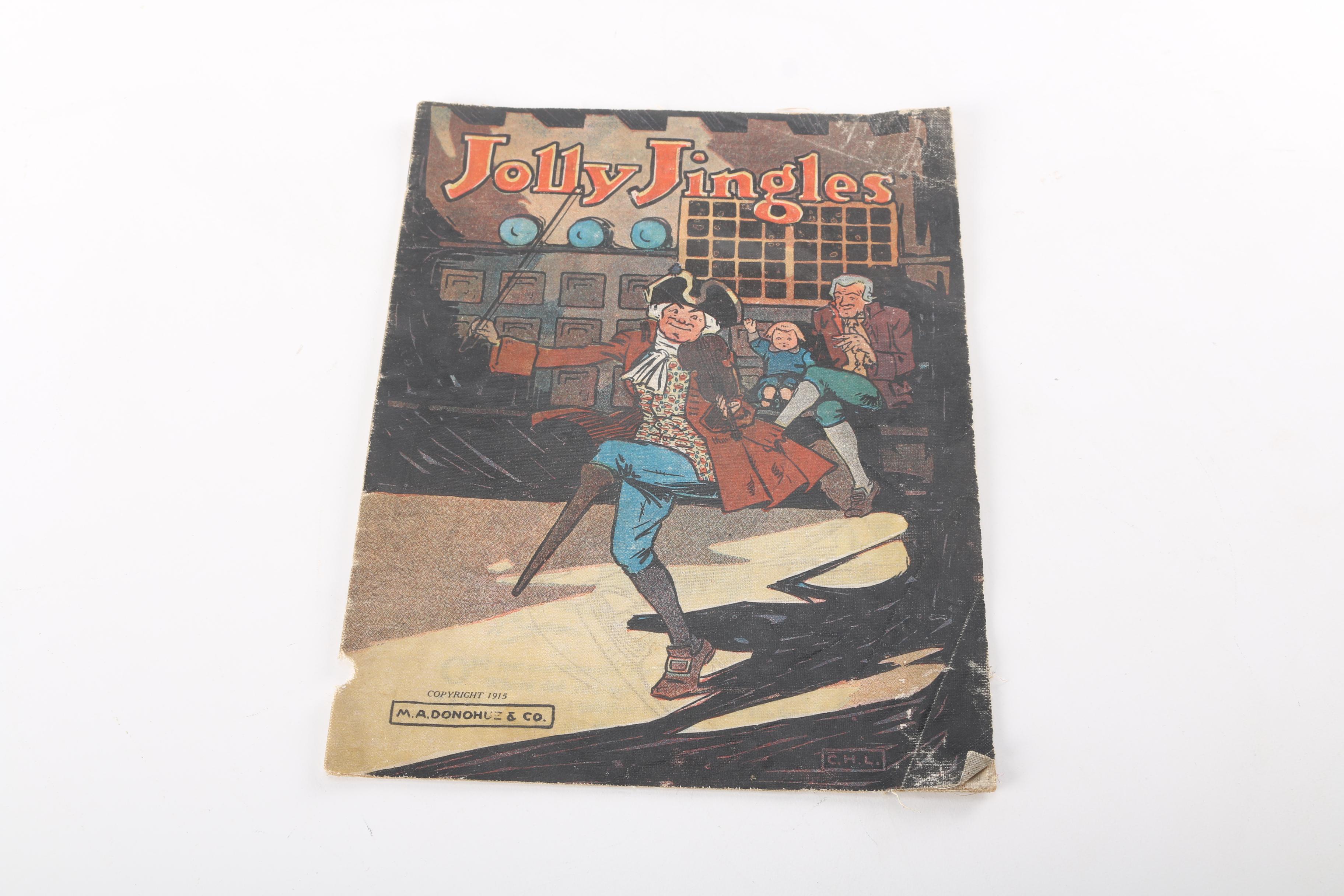 Early 20th Century Linen Children's Books