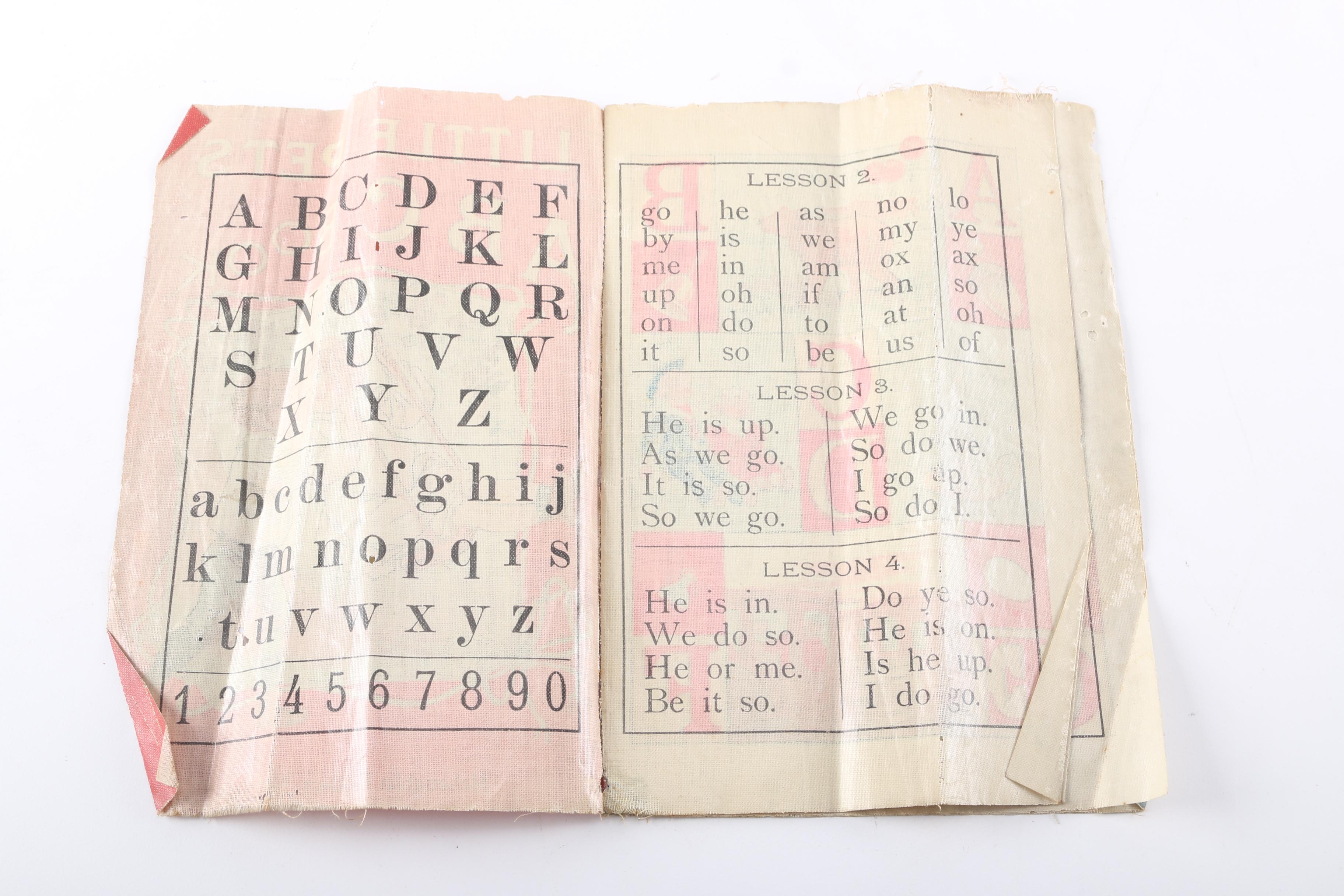 Early 20th Century Linen Children's Books