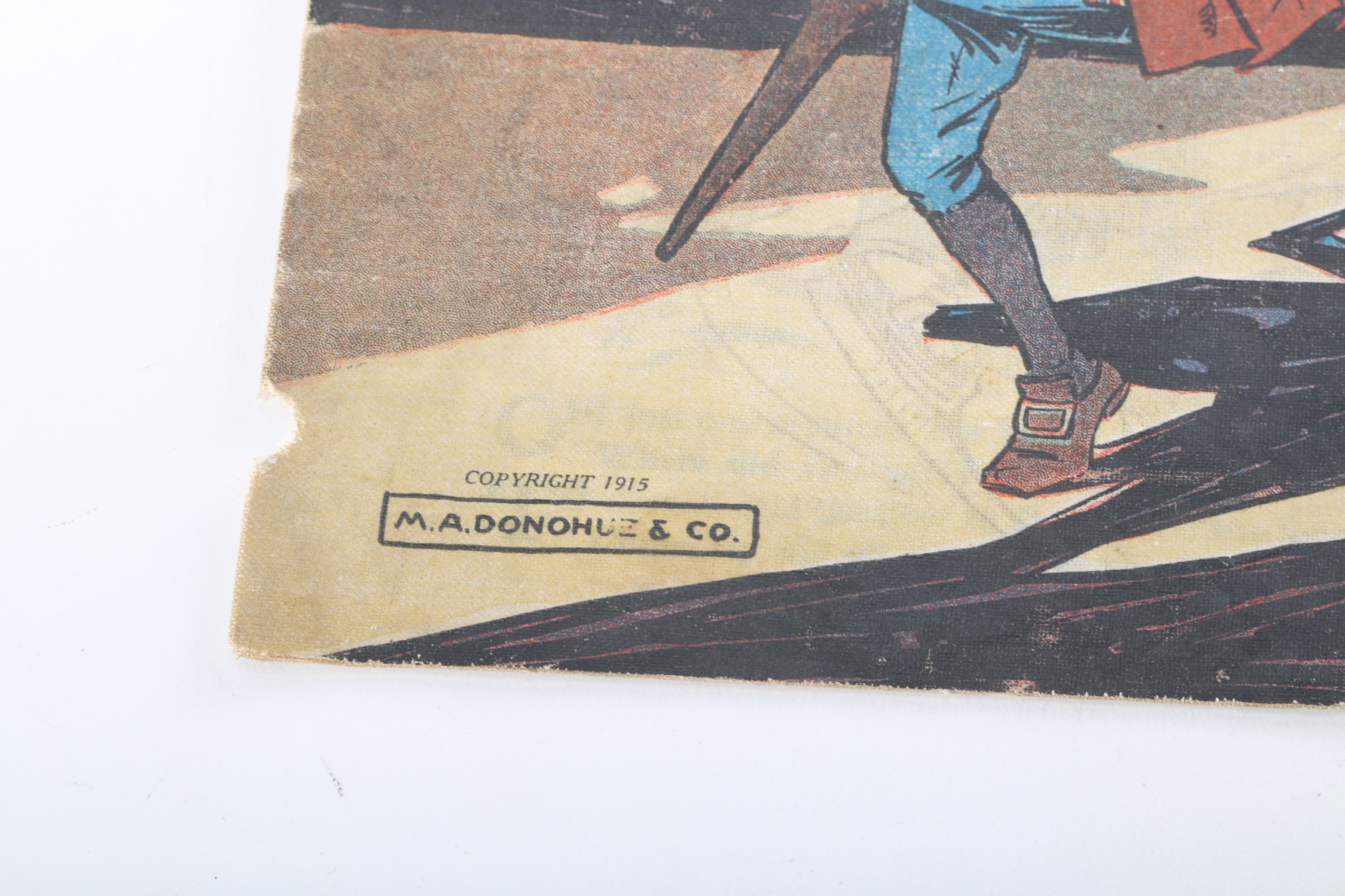 Early 20th Century Linen Children's Books