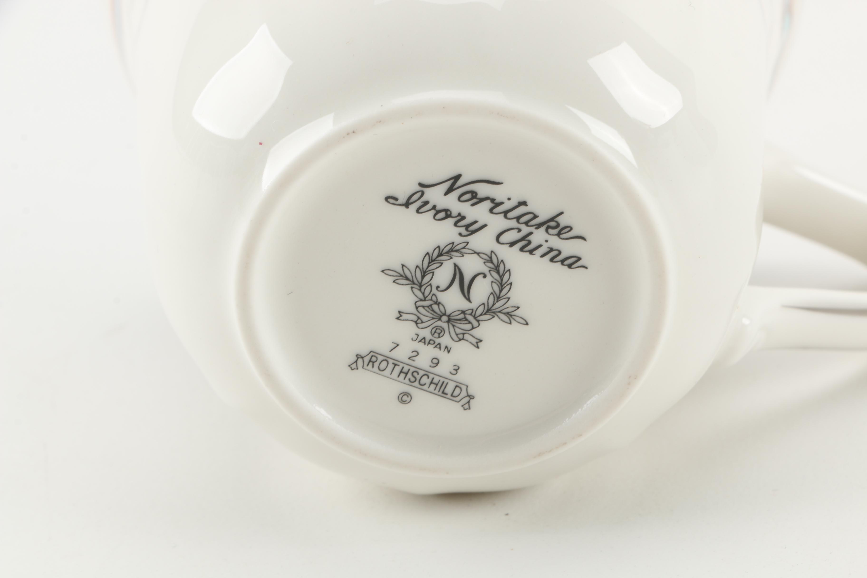 Twelve Place Settings of Noritake "Rothschild"