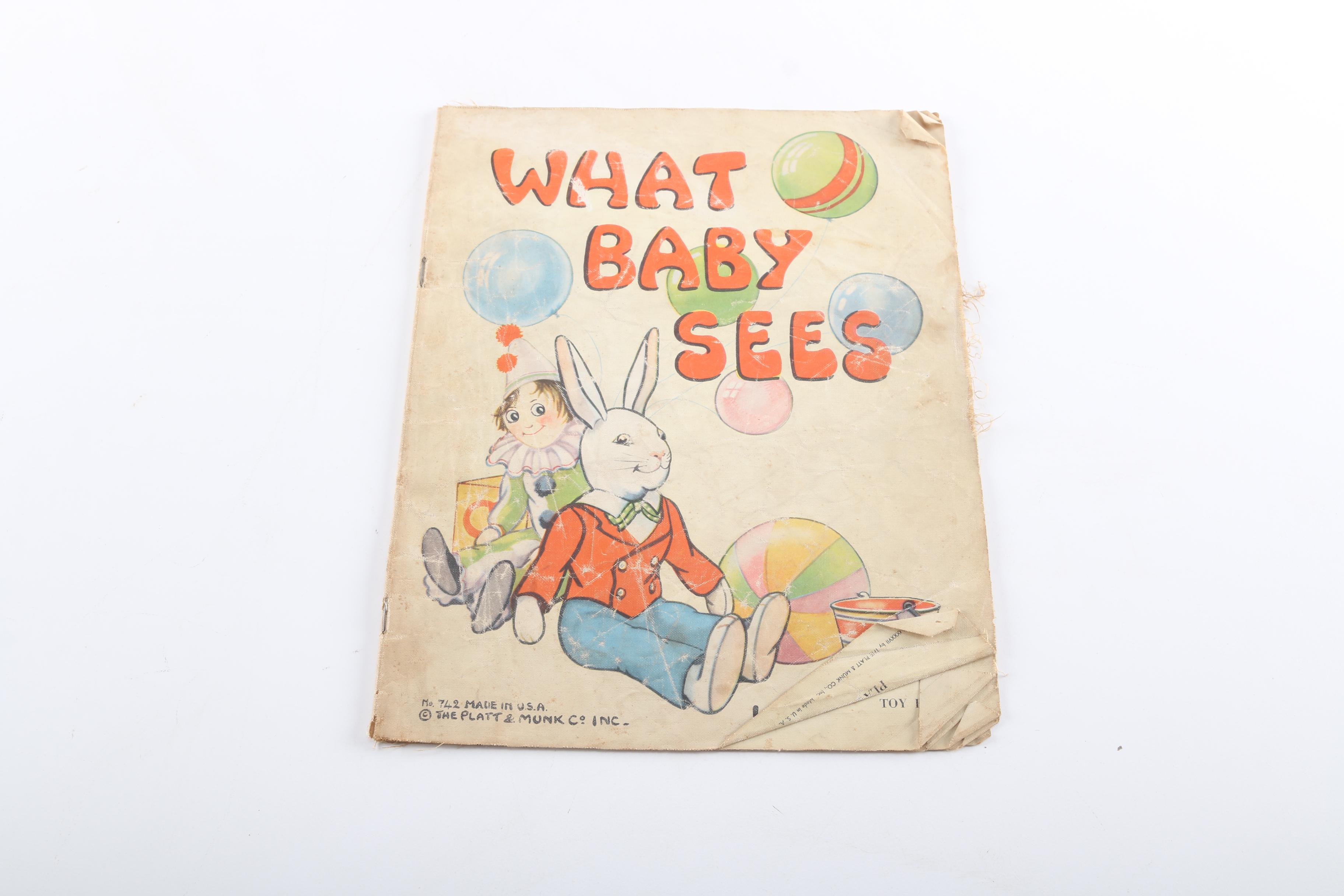 Early 20th Century Linen Children's Books